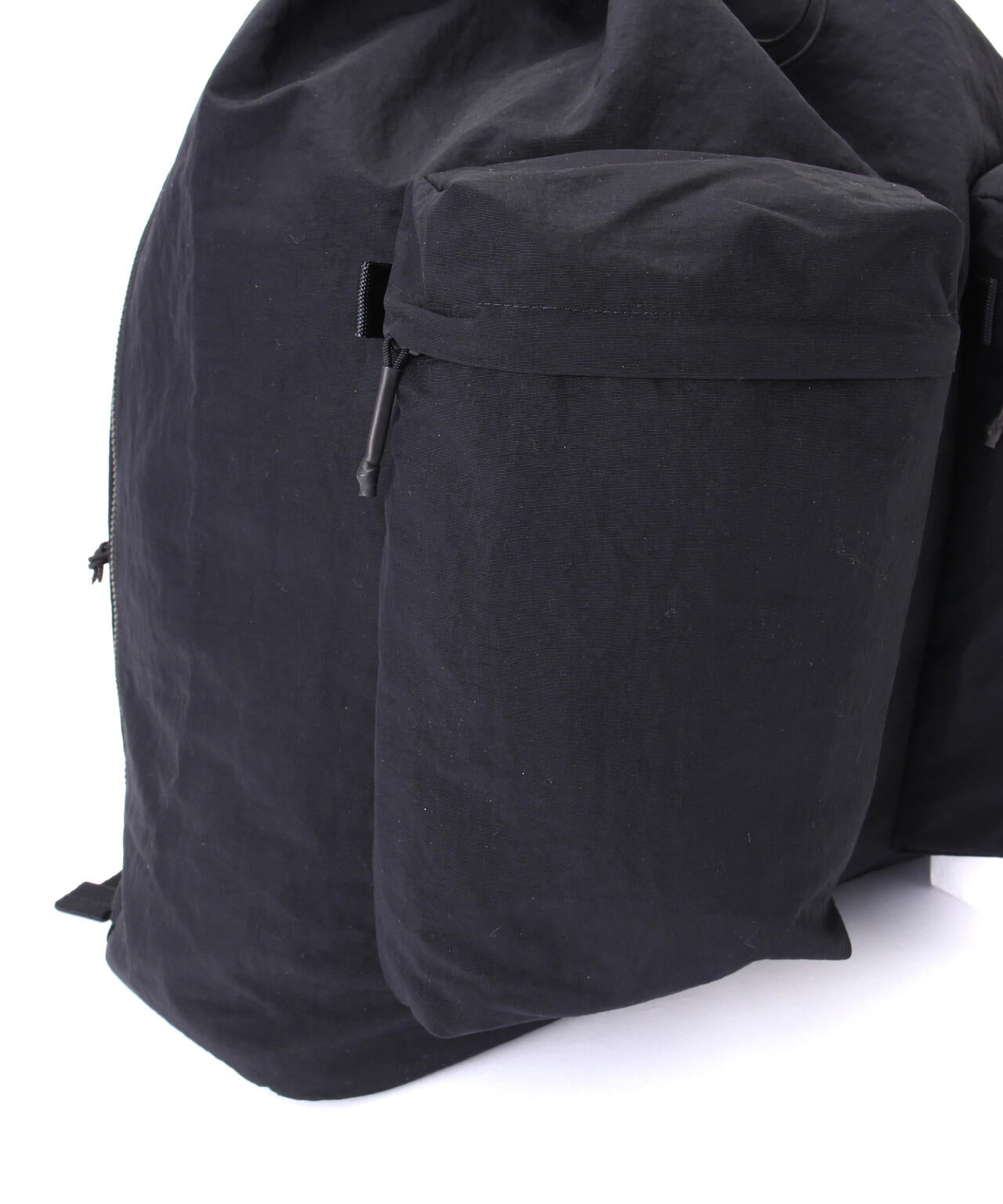 SLOW(スロウ)Span nylon-draw string day pack-2024SS