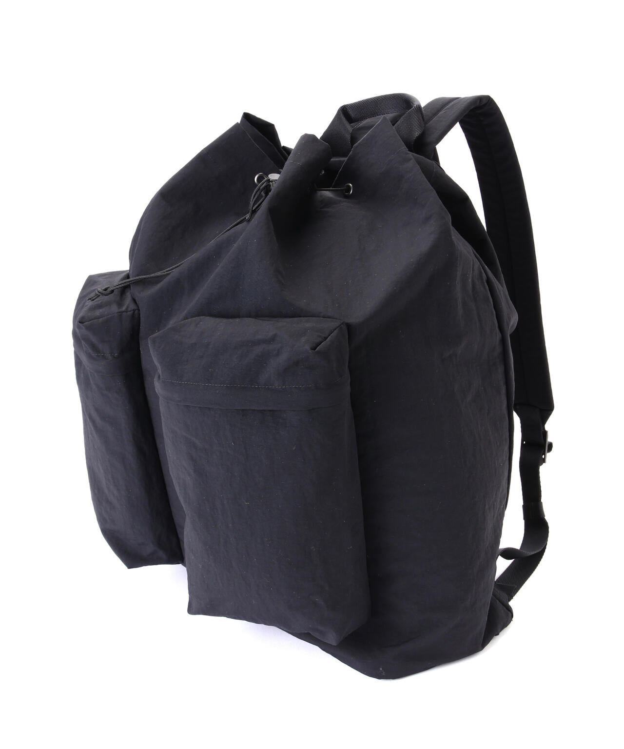 SLOW(スロウ)Span nylon-draw string day pack-2024SS