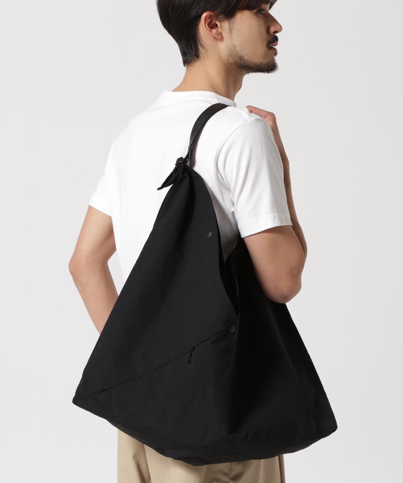 SLOW(スロウ)span nylon-wrap bag L-(586S113K) スパンナイロンバッグL