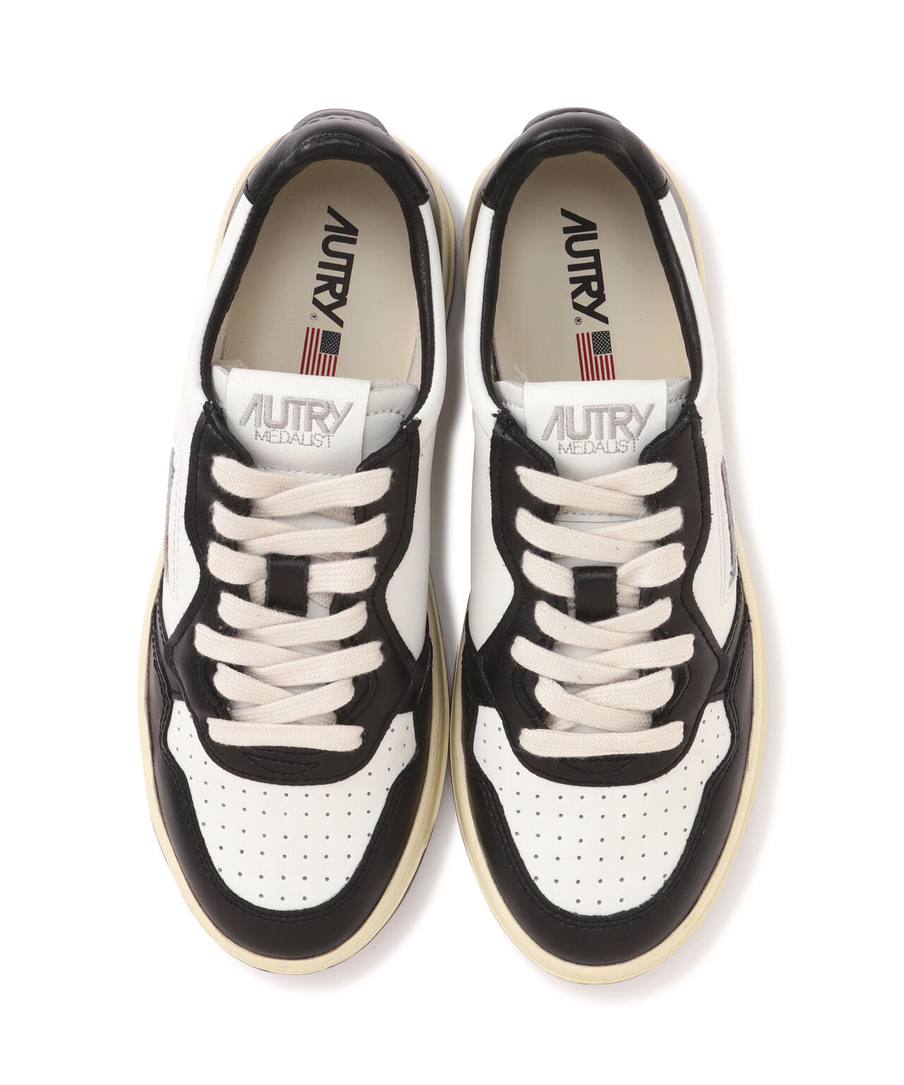 AUTRY〈オートリー〉WOMEN'S MEDALIST_LOW_LEATHER/LEATHER BICOLOR