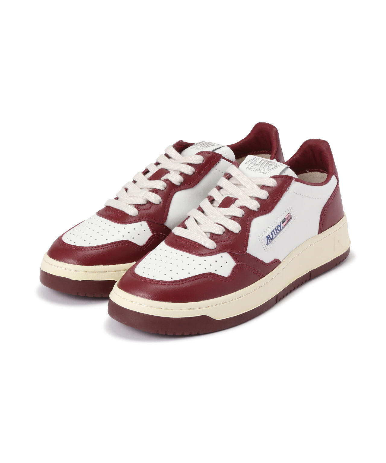 AUTRY〈オートリー〉WOMEN'S MEDALIST_LOW_LEATHER/LEATHER BICOLOR