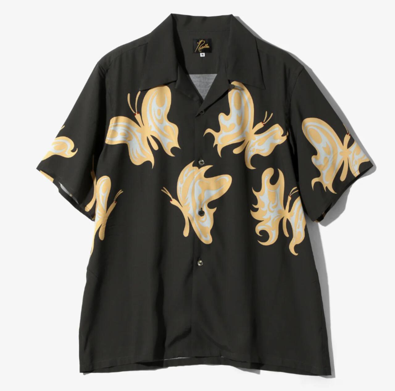 Needles x Kae Tanaka S/S One-Up Shirt - KT Papillon