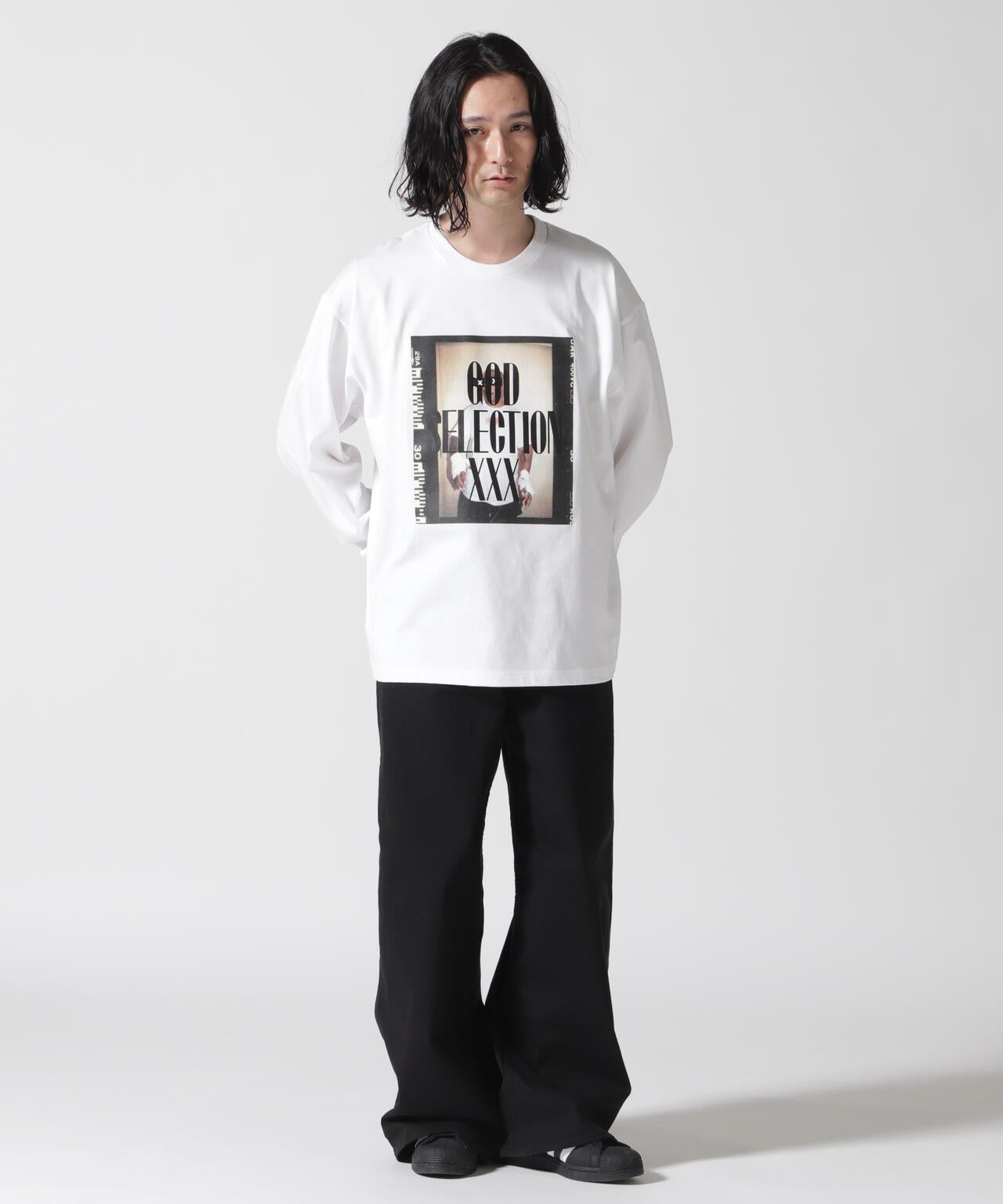 GOD SELECTION XXX/LONG SLEEVE T-SHIRT GX-A25-LT-07