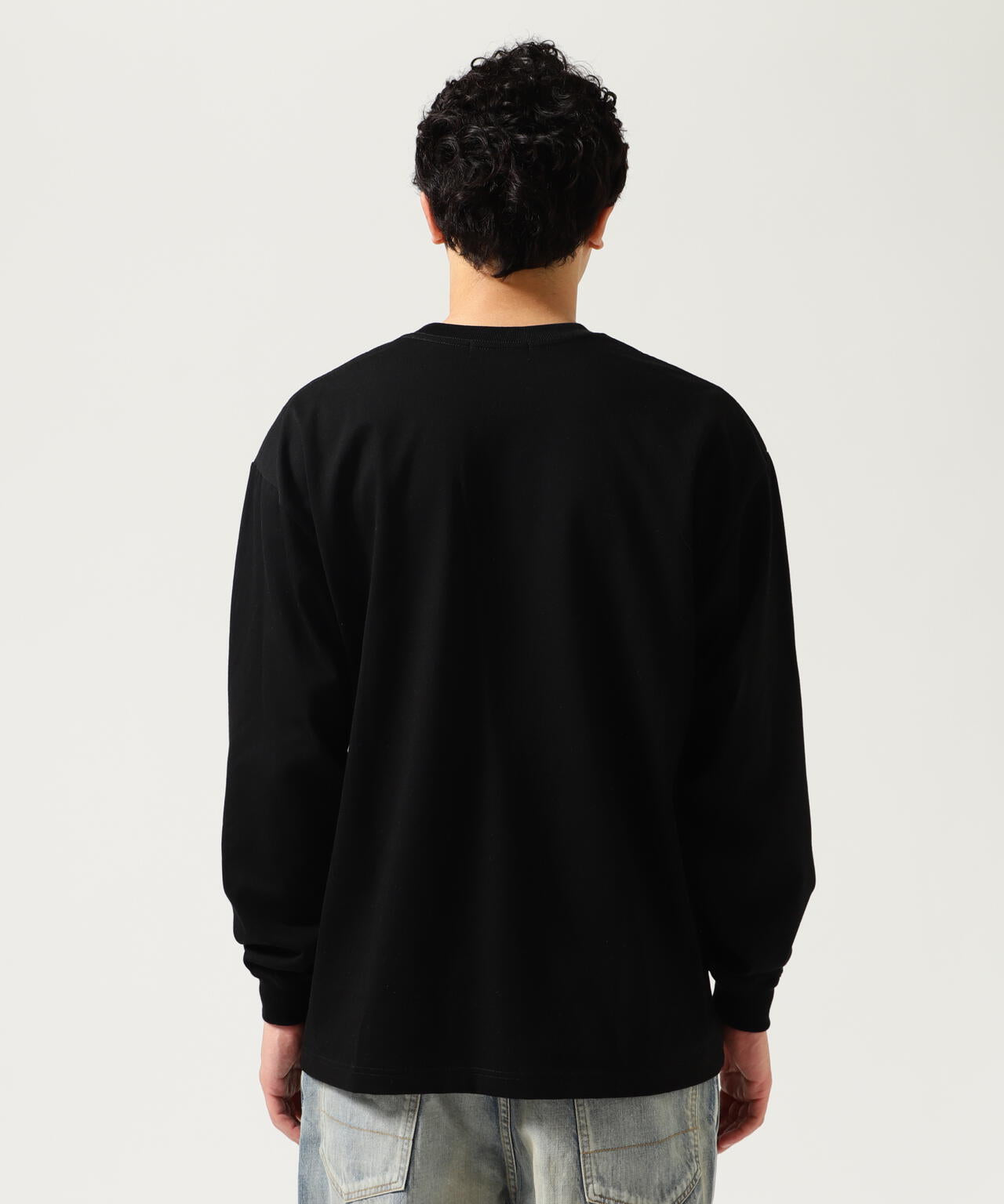 GOD SELECTION XXX/3 FACE LONG SLEEVE T-SHIRT
