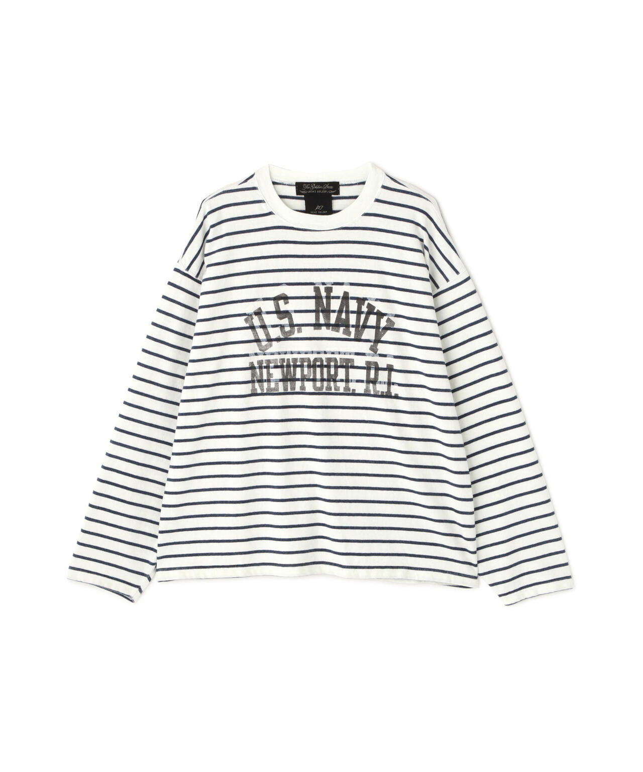 REMI RELIEF(レミレリーフ) INDIGOボーダーロンT（US NAVY)