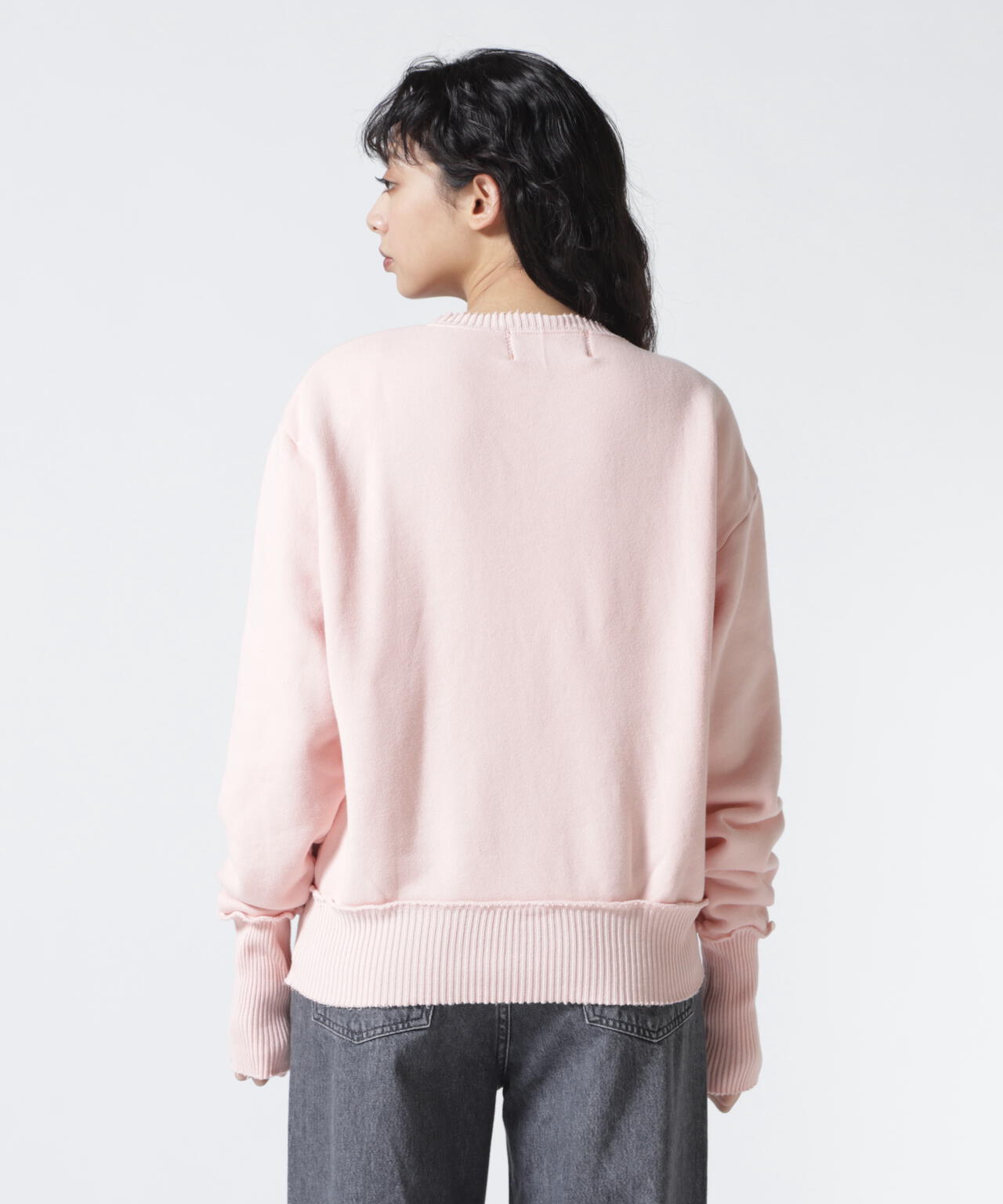 PERFECT RIBS（パーフェクトリブズ）Relax Pocket Crew Neck Sweat
