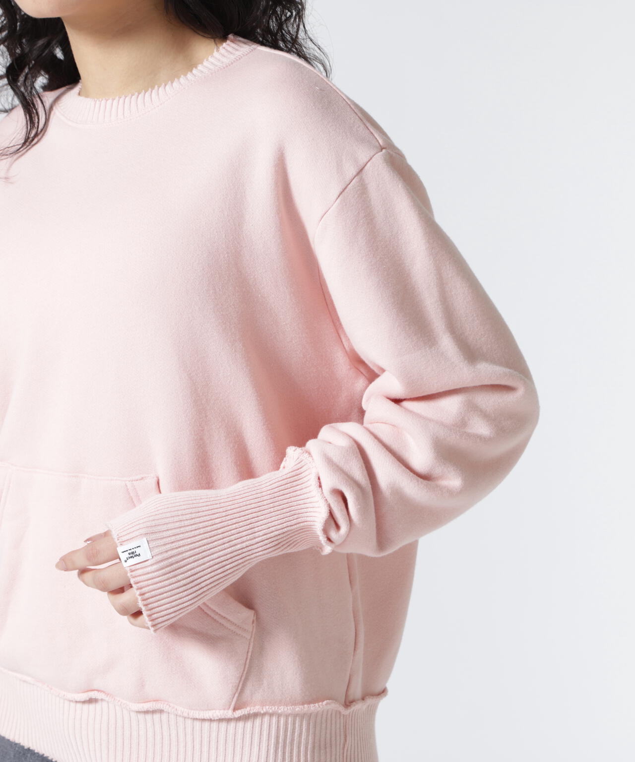 PERFECT RIBS（パーフェクトリブズ）Relax Pocket Crew Neck Sweat