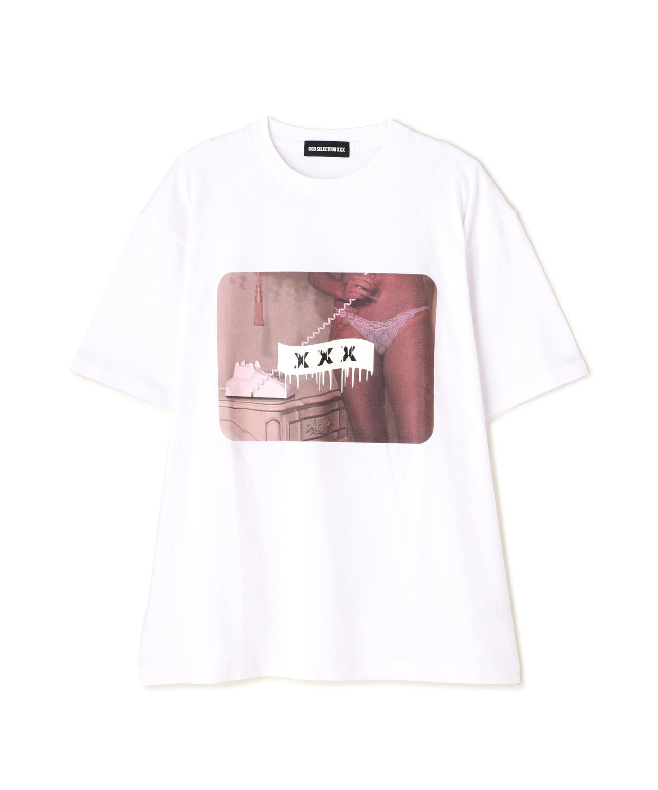 GOD SELECTION XXX / lingerie SHORT SLEEVE T-SHIRT