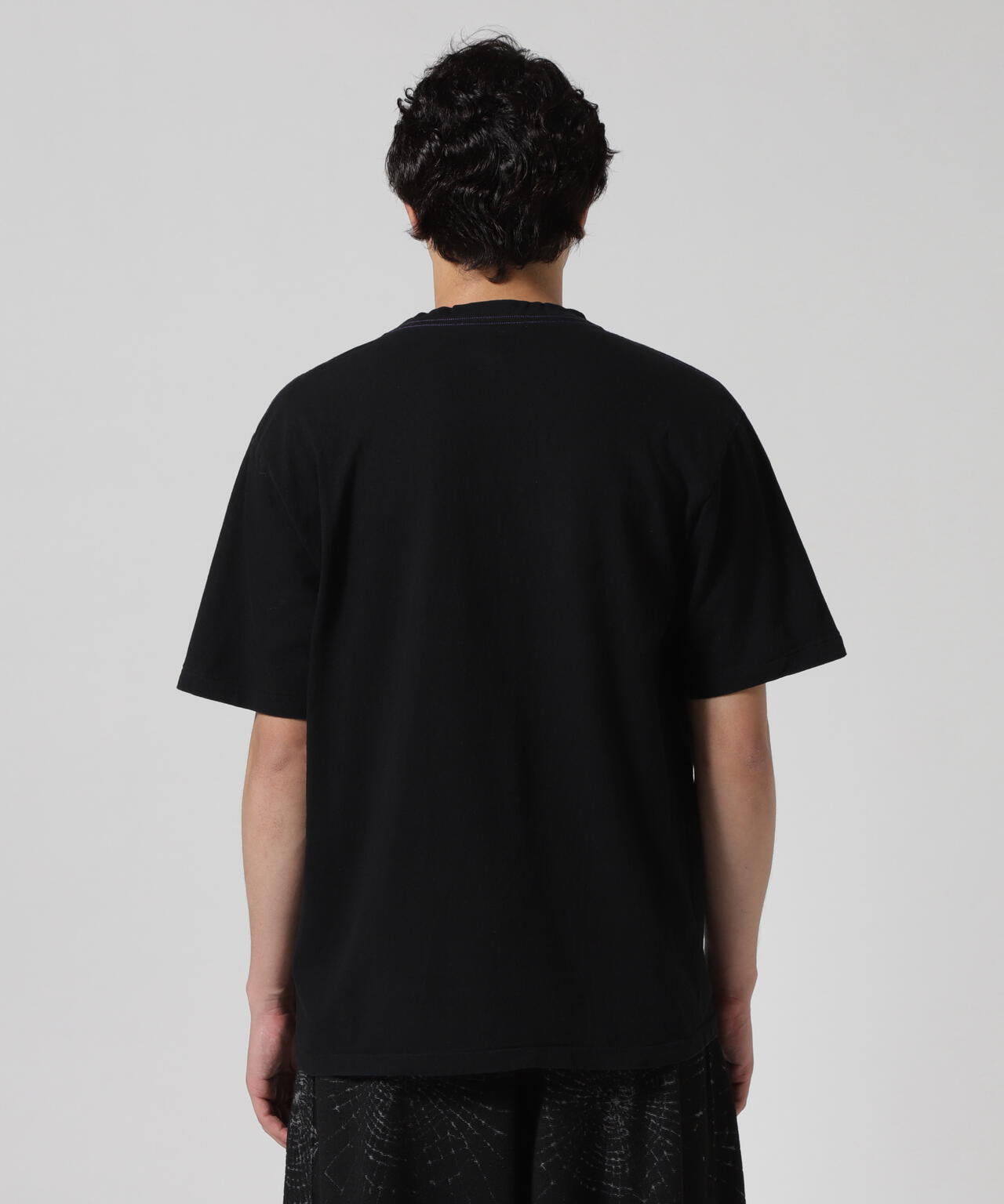 NEEDLES/S/S Papillon Emb. Pocket Tee - Cotton Jersey