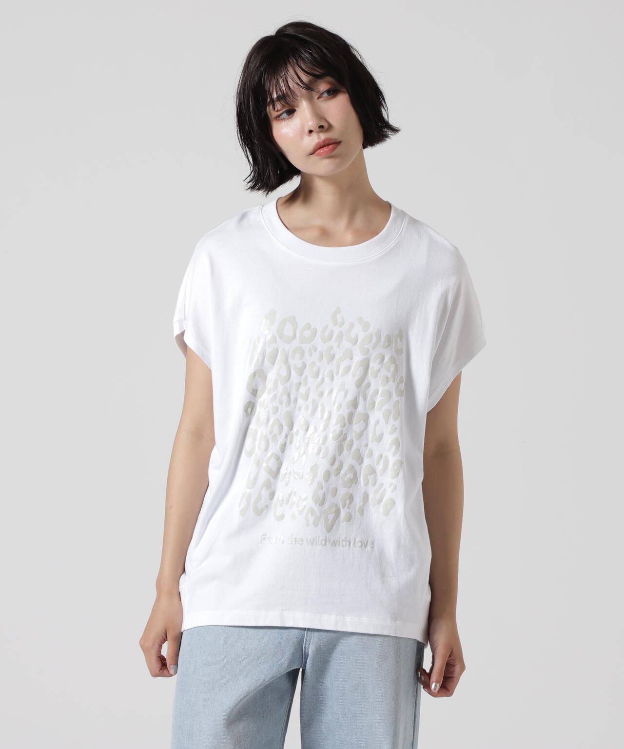 Munich（ミューニック）B'2nd別注レオパードプリントＴシャツ