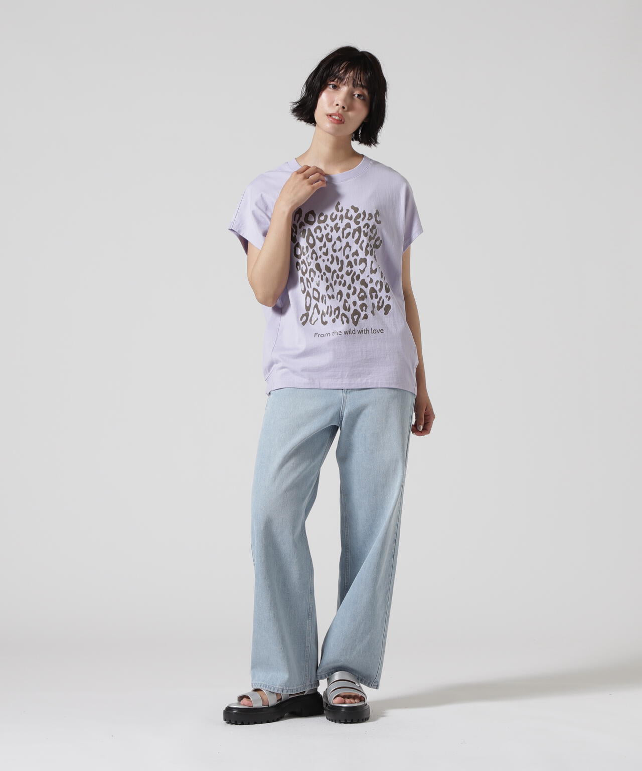Munich（ミューニック）B'2nd別注レオパードプリントＴシャツ