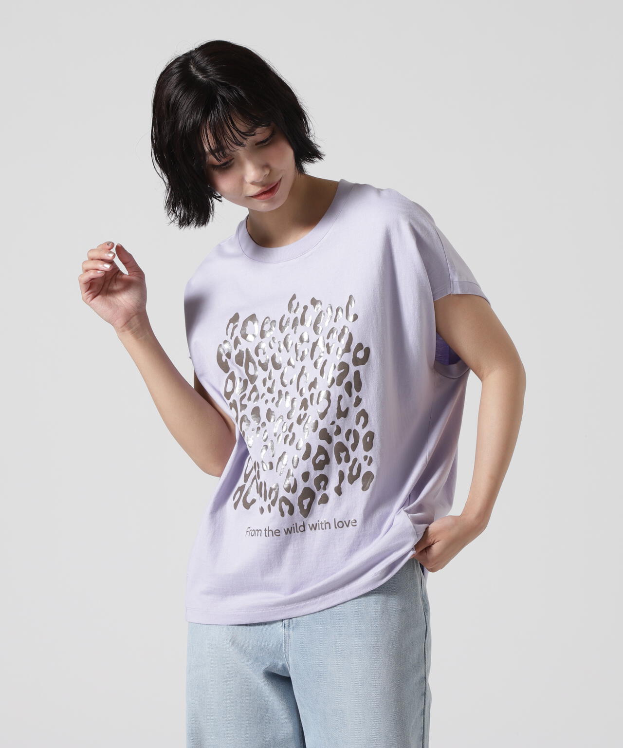 Munich（ミューニック）B'2nd別注レオパードプリントＴシャツ