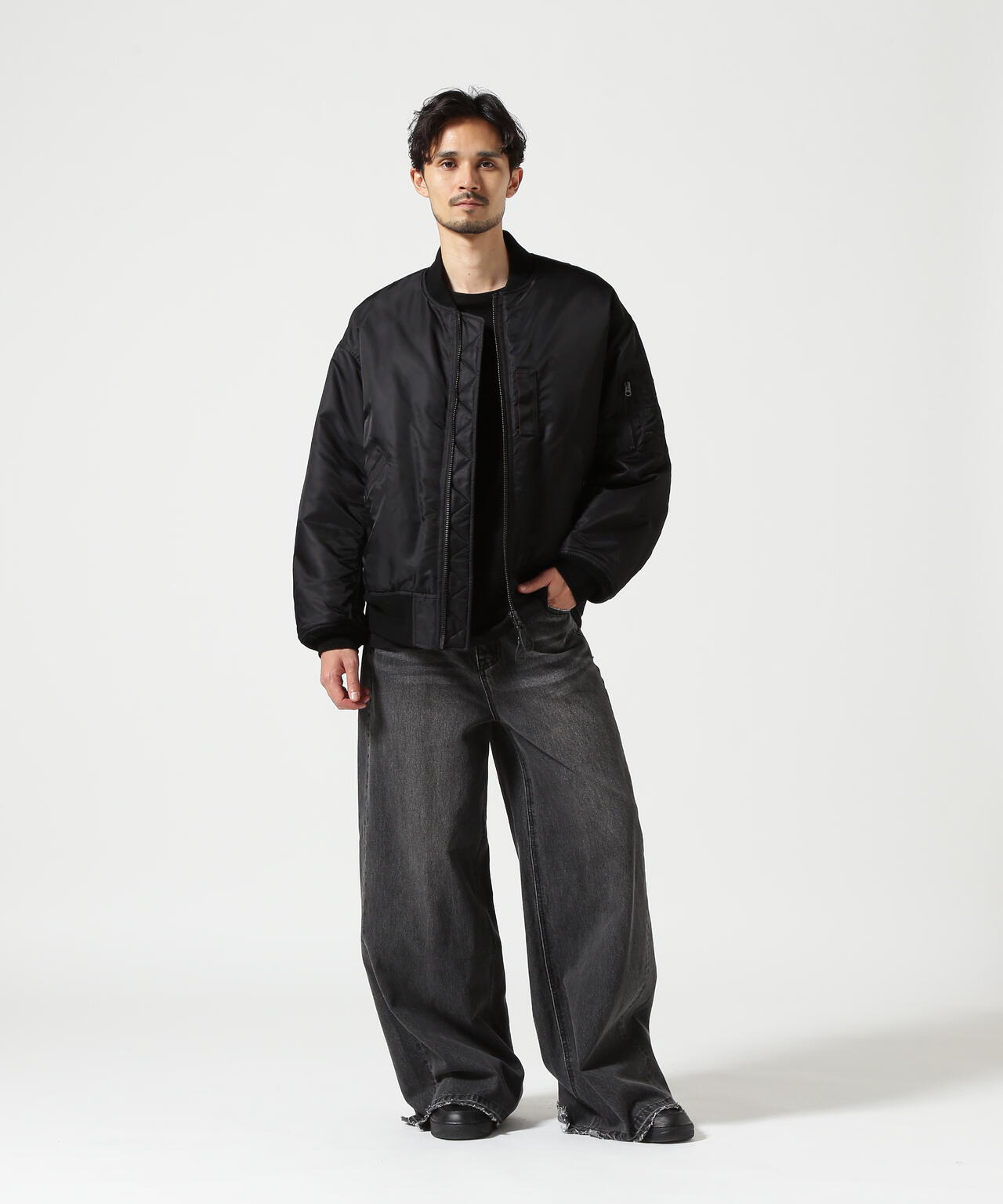 marka(マーカ）NYLON TWILL MA-1 ナイロンツイル / MA-1