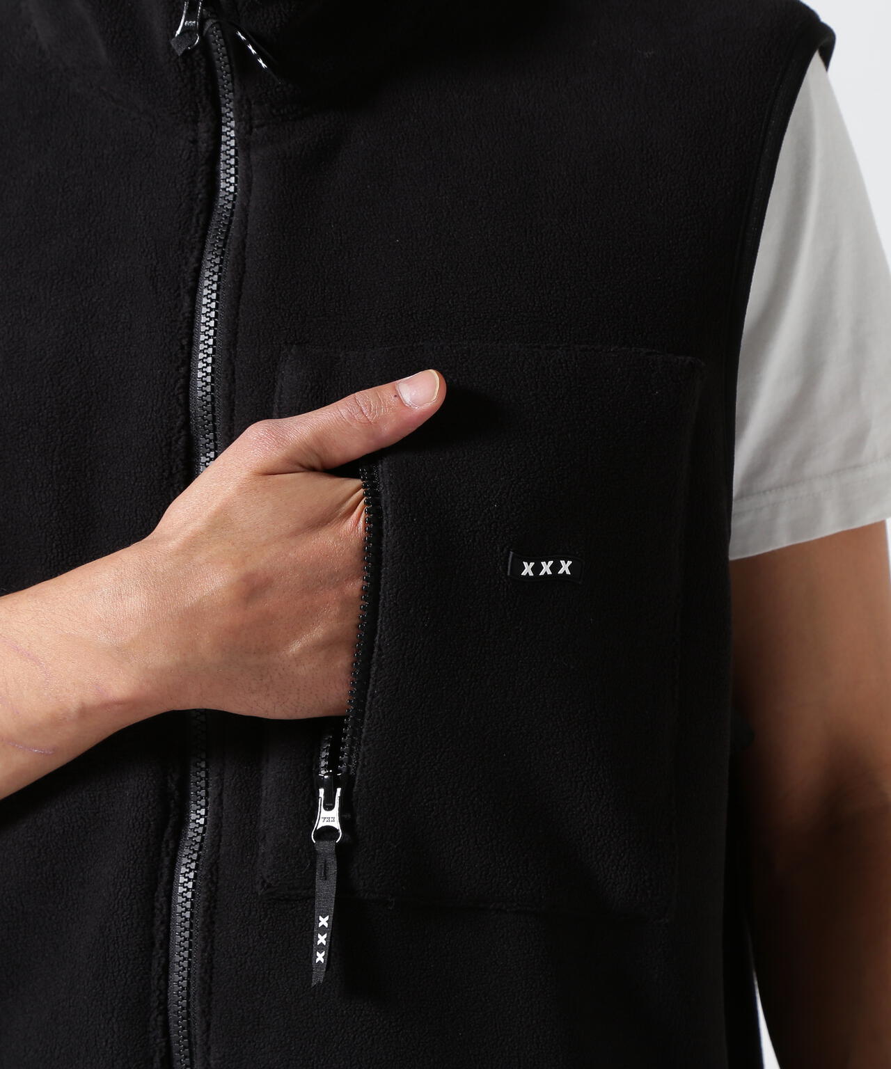GOD SELECTION XXX / FLEECE VEST GX-A25-JK-03