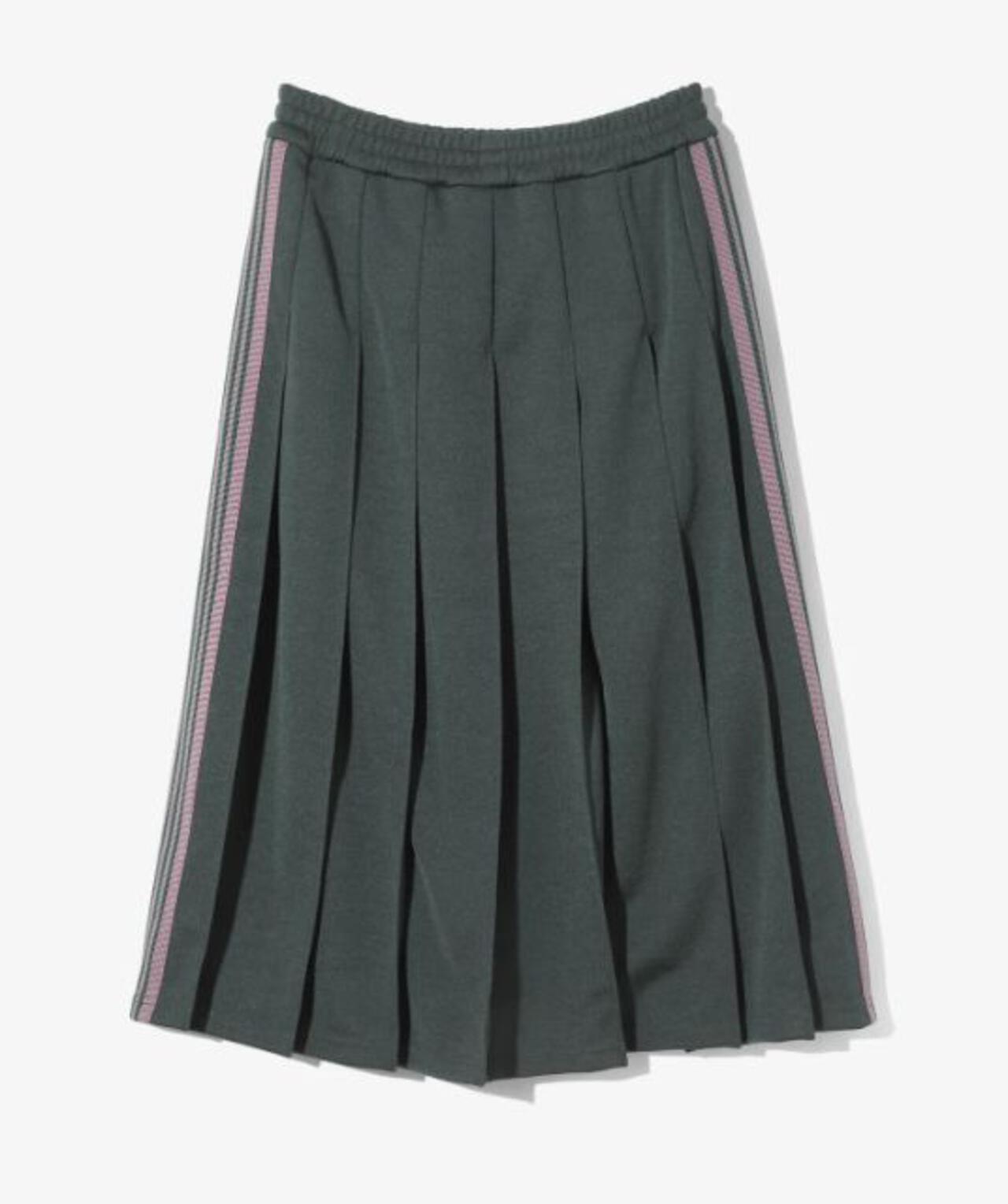 NEEDLES / ニードルズ / Pleated Track Skirt - Poly Smooth RW322