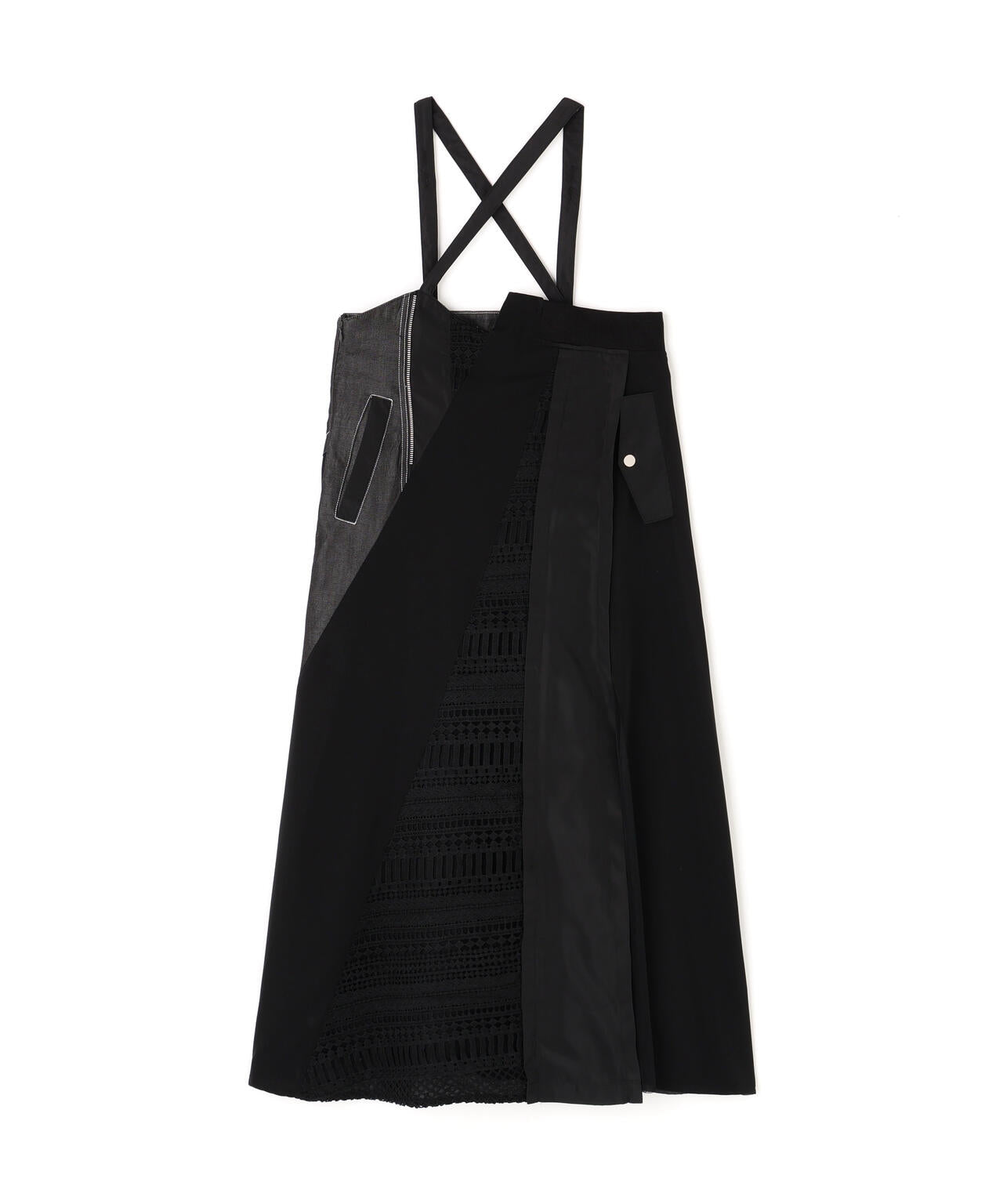 AULA AILA（アウラ アイラ）別注2WAYLACE MIX JUMPER SKIRT