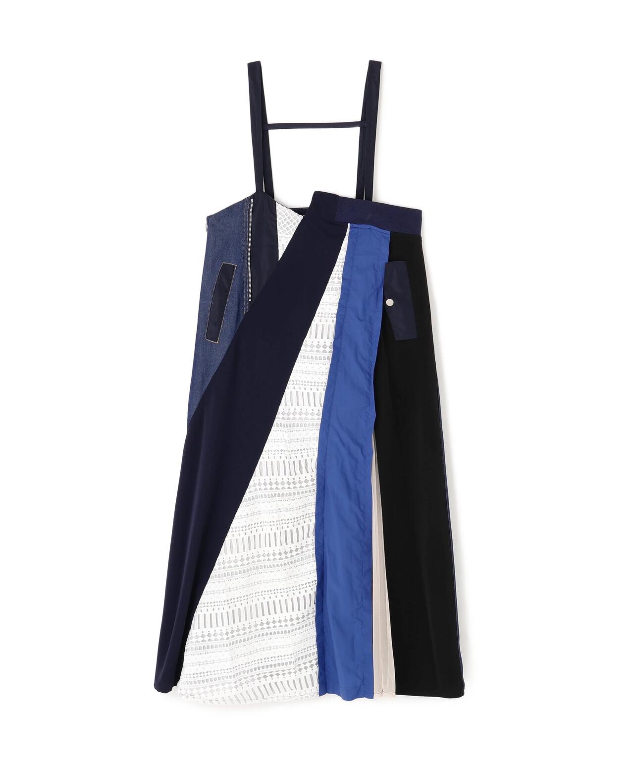 AULA AILA（アウラ アイラ）別注2WAYLACE MIX JUMPER SKIRT