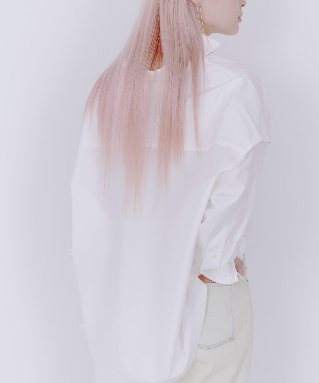 UJOH(ウジョー)　Slit sleeve 別注シャツ