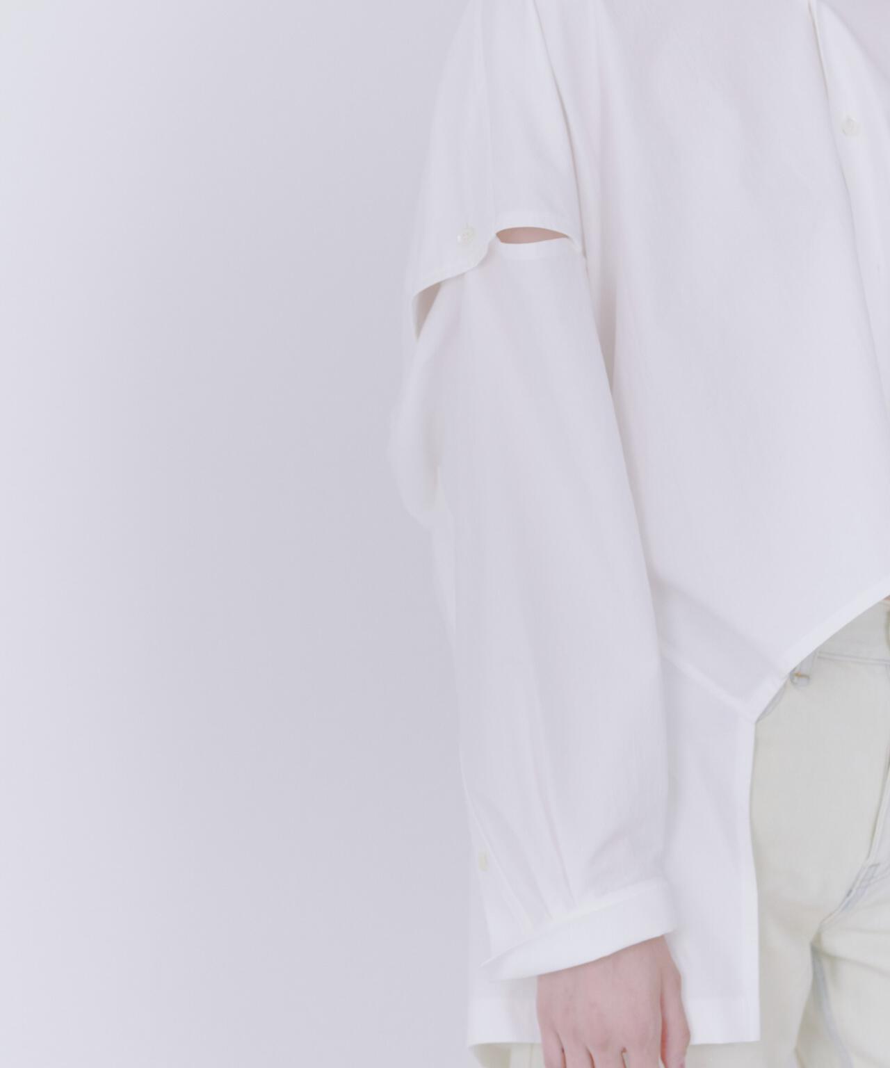 UJOH(ウジョー)　Slit sleeve 別注シャツ