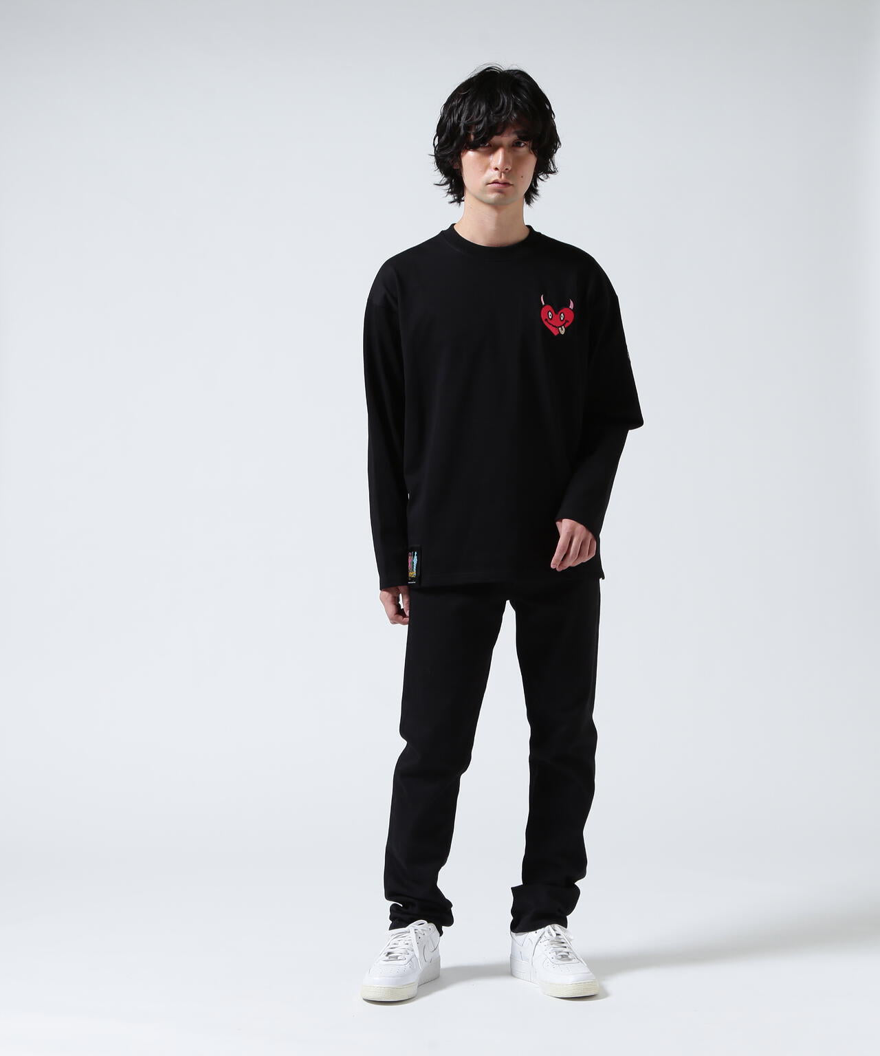 maxsix(マックスシックス）SINGLE HERT L/S TEE