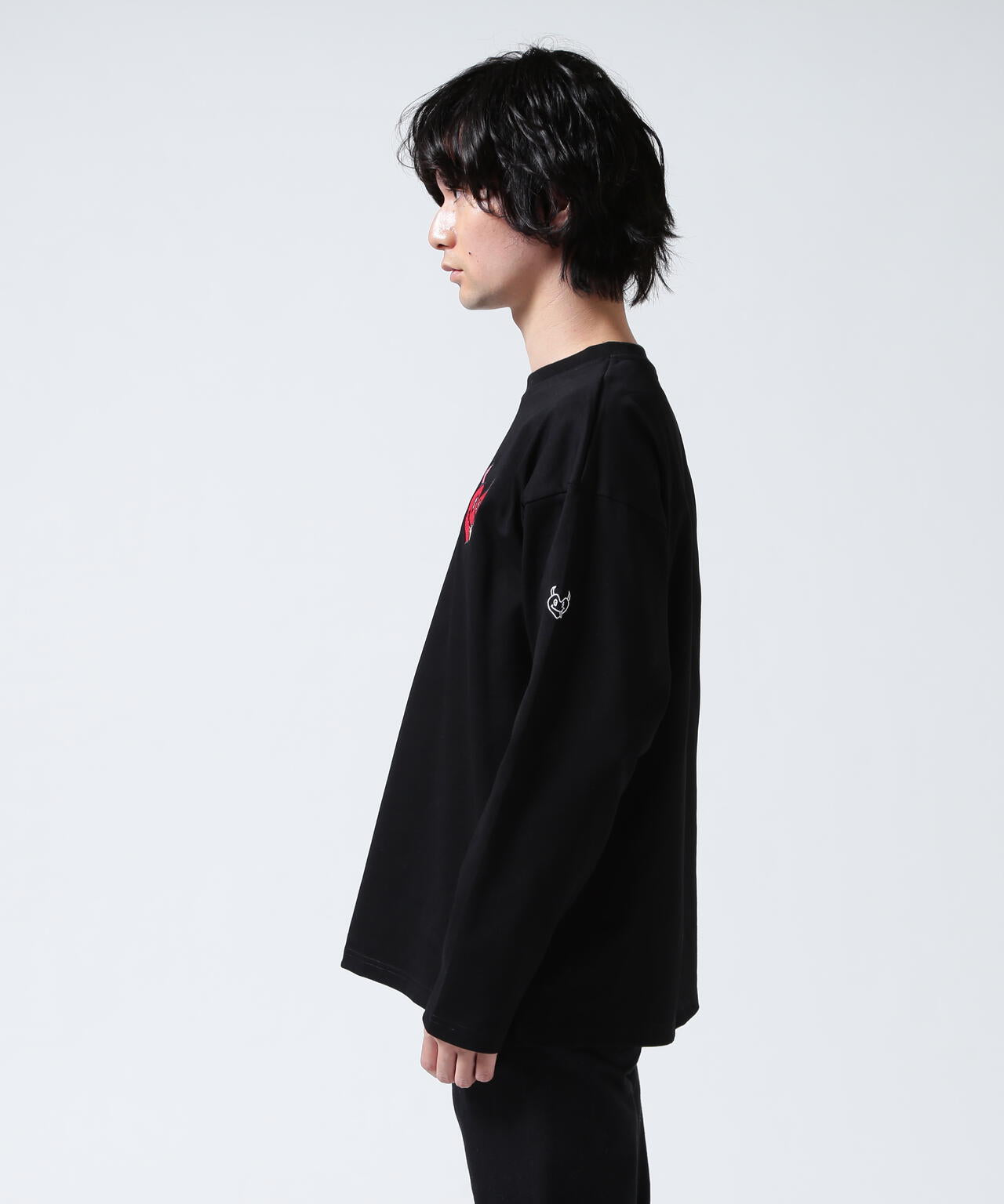 maxsix(マックスシックス）SINGLE HERT L/S TEE