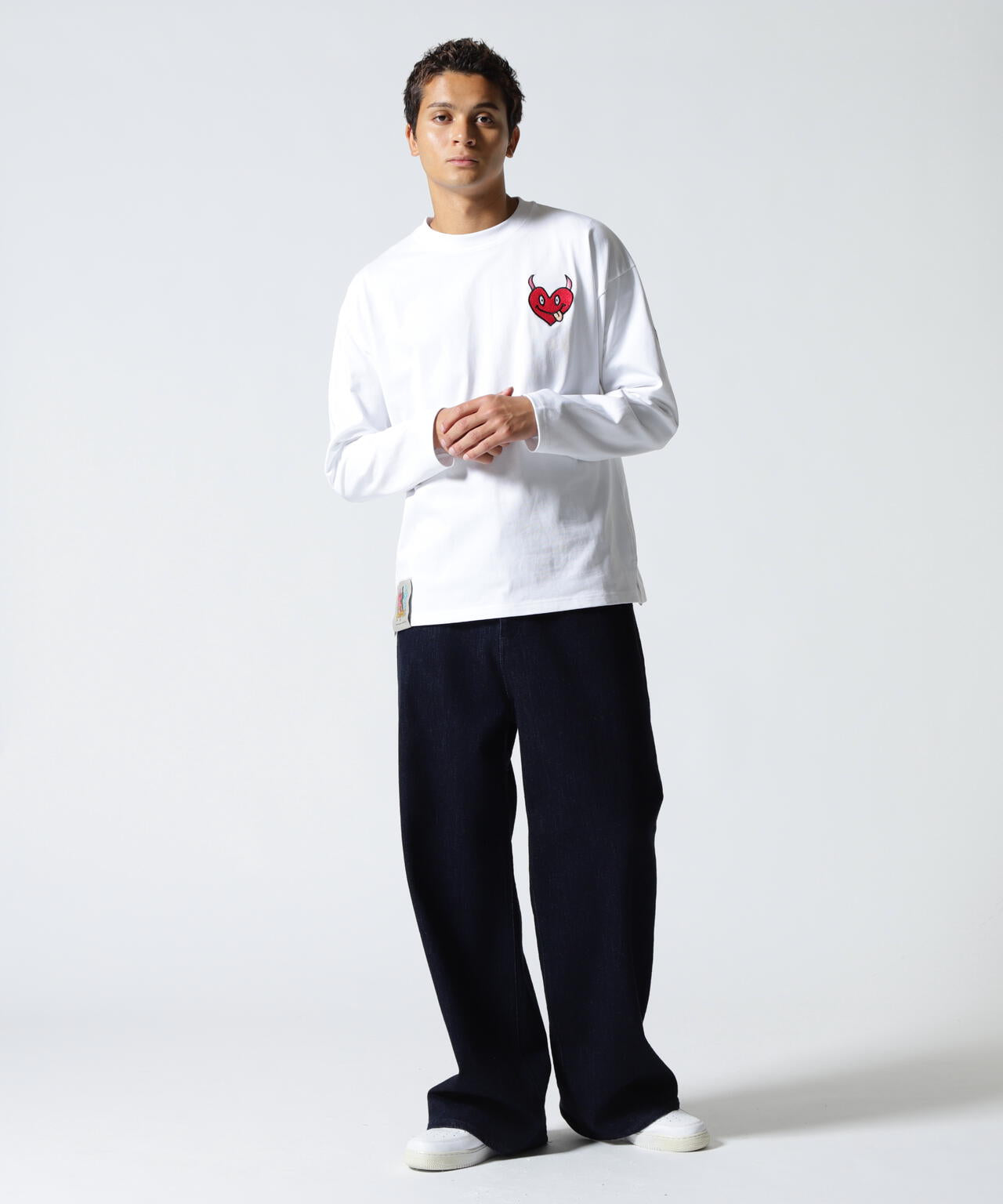 maxsix(マックスシックス）SINGLE HERT L/S TEE