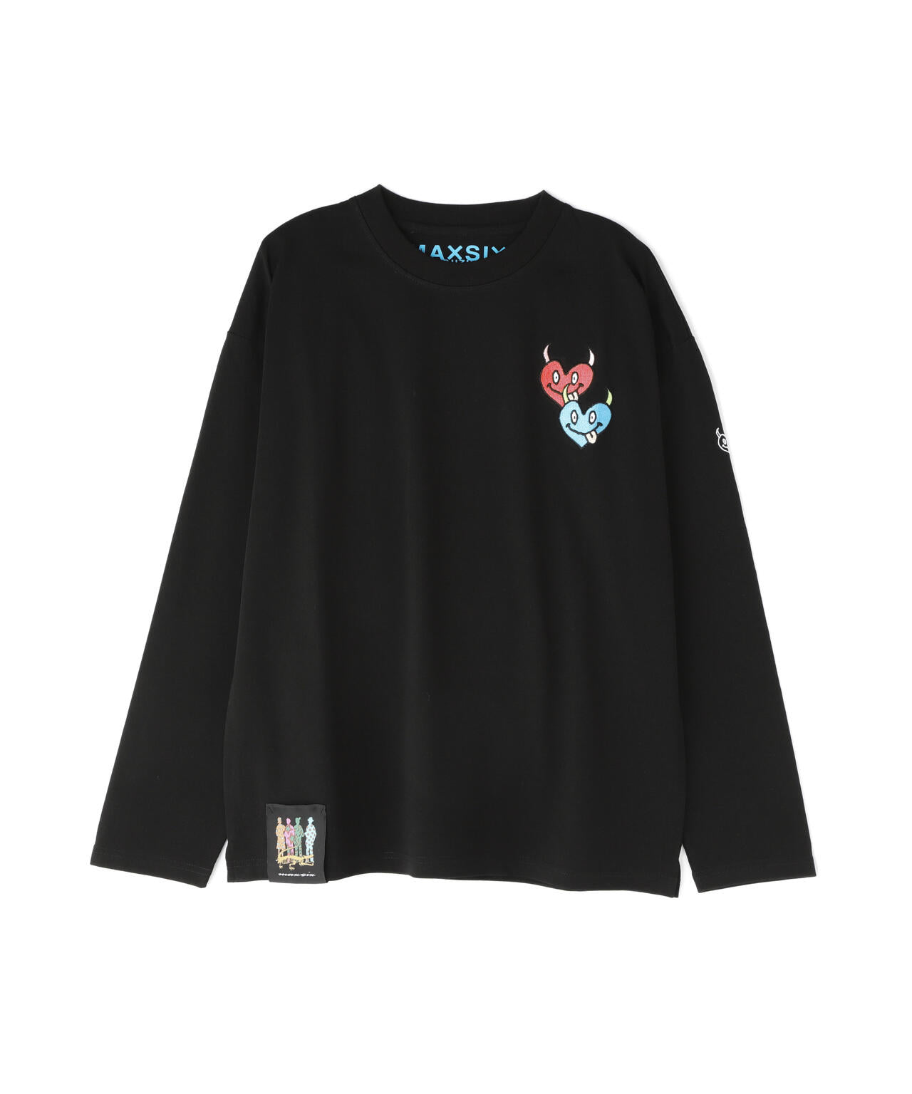 maxsix(マックスシックス）DOUBLE HERT L/S TEE