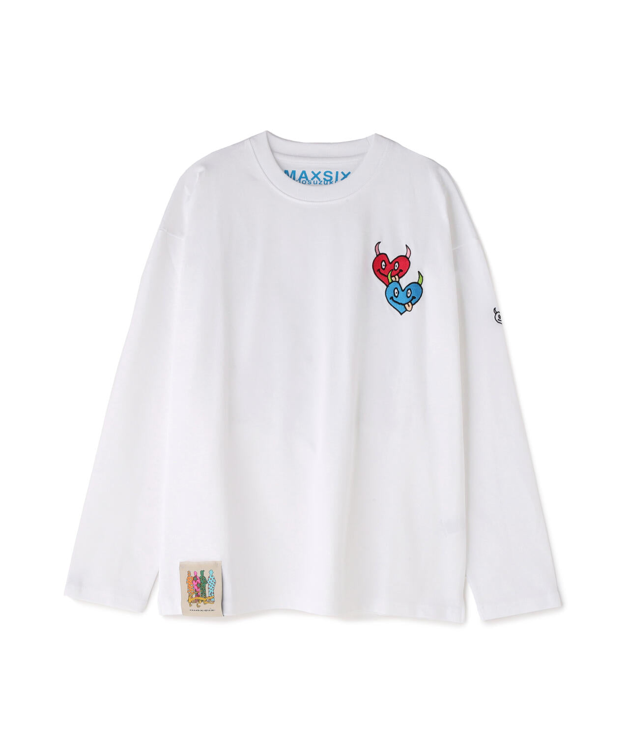 maxsix(マックスシックス）DOUBLE HERT L/S TEE