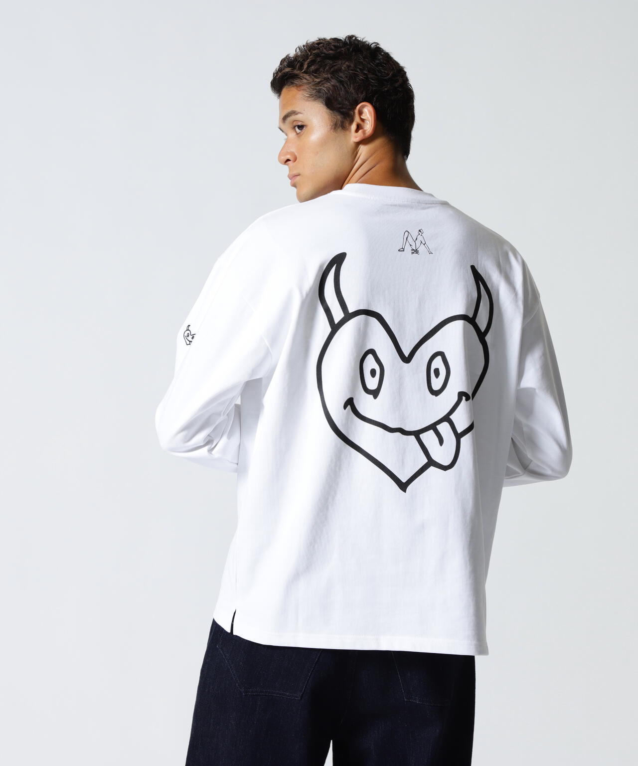 maxsix(マックスシックス）DOUBLE HERT L/S TEE