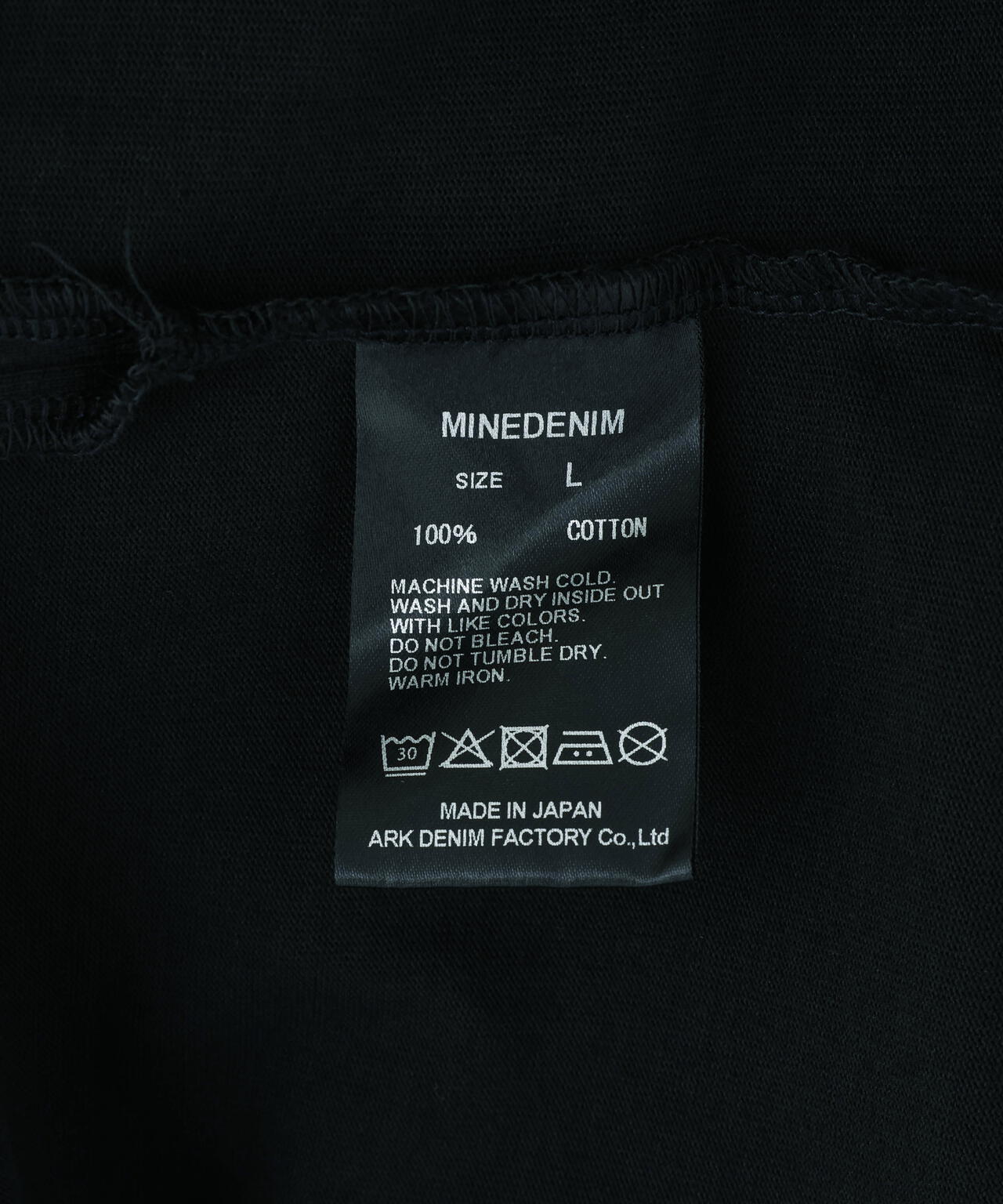 MINEDENIM（マインデニム）Big Nosleeve T-SH