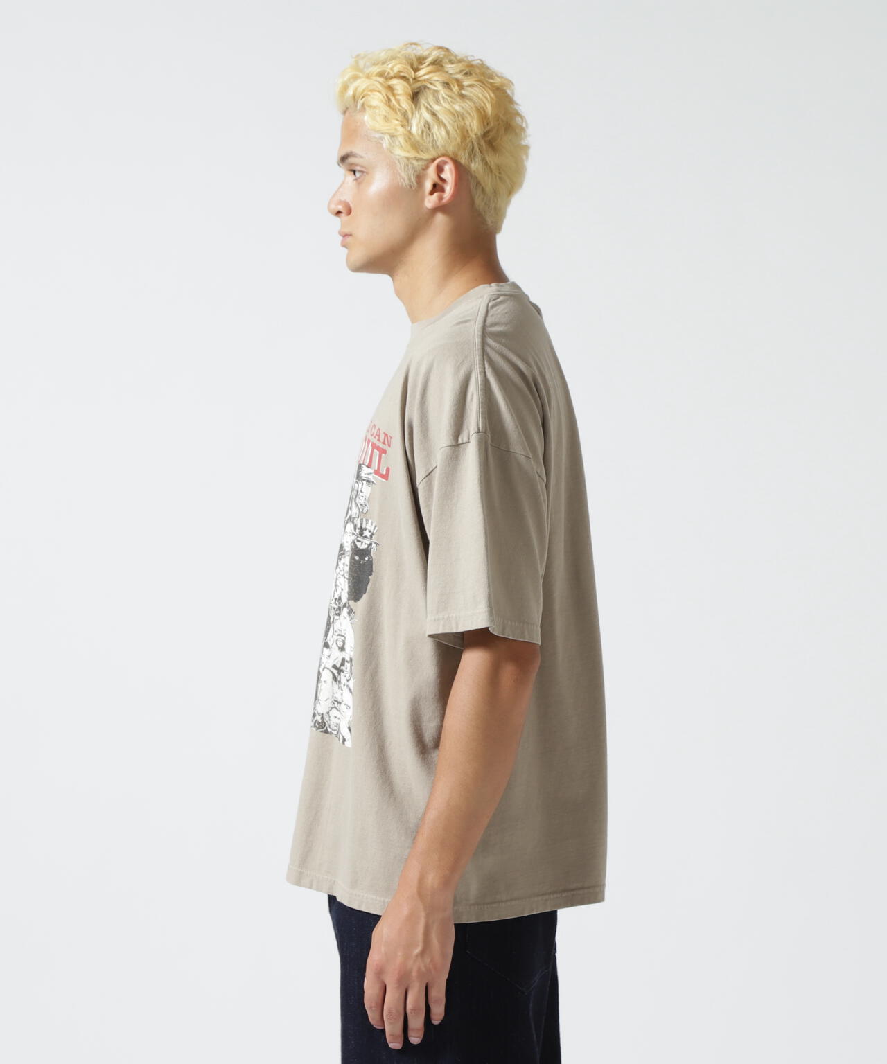 REMI RELIEF(レミレリーフ) 別注20/-天竺BIGサイズＴシャツ(SAVE YOUR)