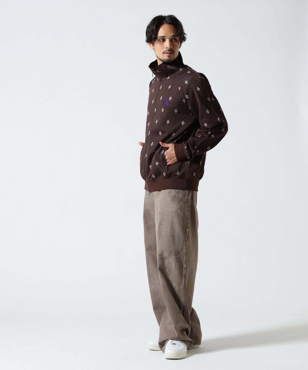 Needles / ニードルズ / Track Jacket - Poly Smooth RW314B
