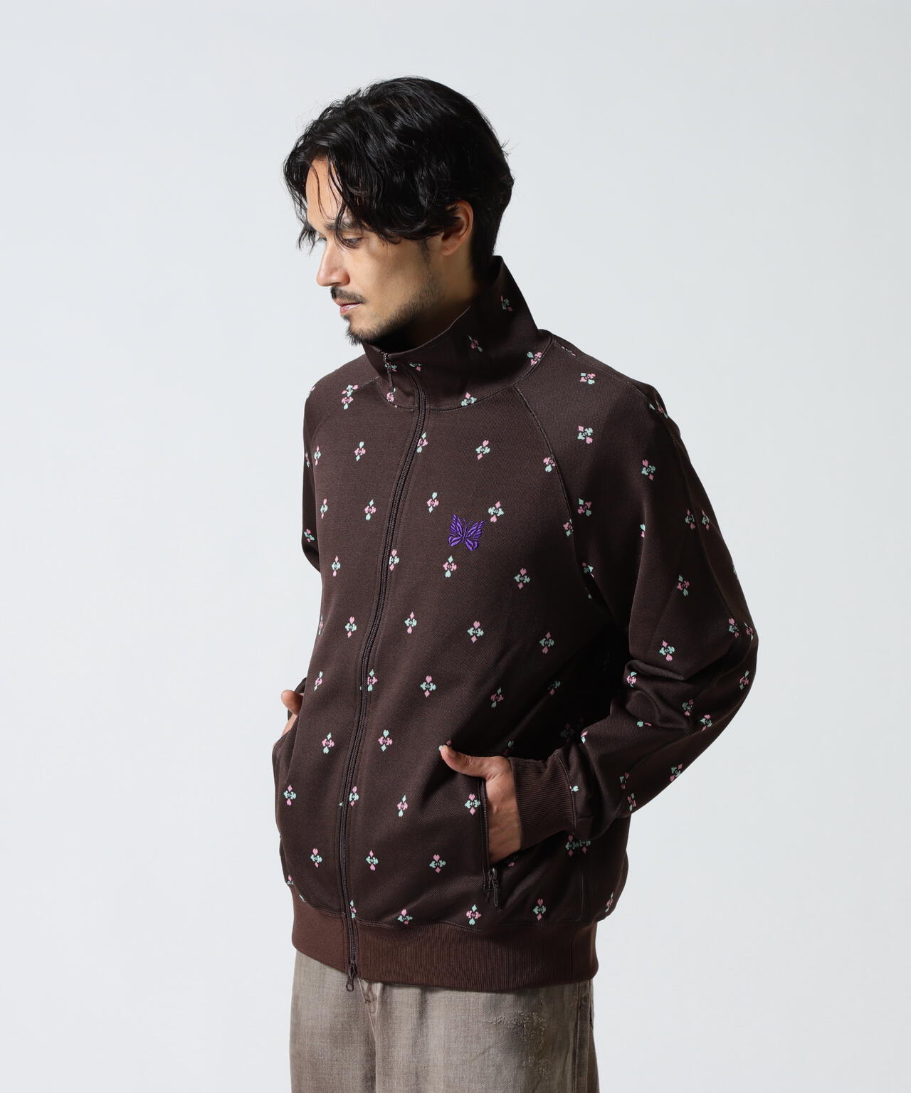 Needles / ニードルズ / Track Jacket - Poly Smooth RW314B