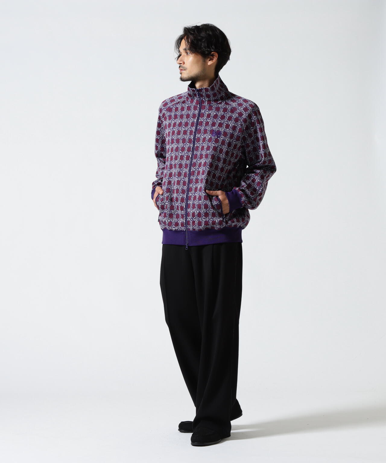 Needles / ニードルズ / Track Jacket - Poly Smooth RW314B