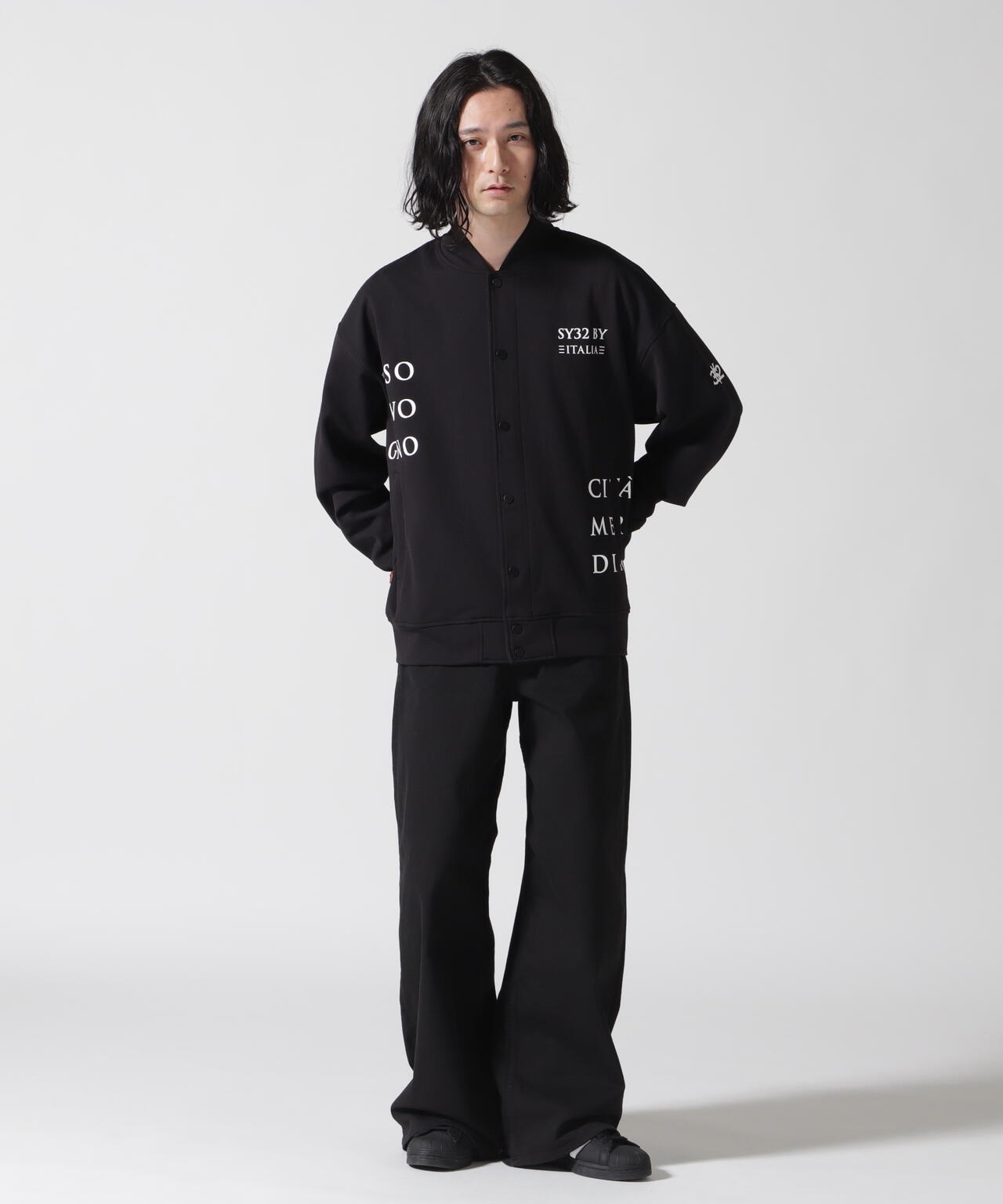 SURT(サート)WIDE DENIM BLACK for MENS