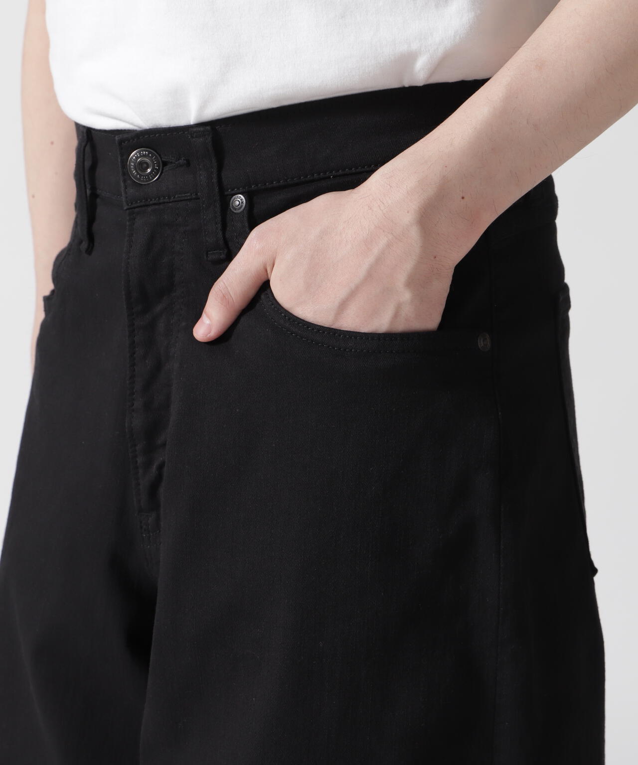 SURT(サート)WIDE DENIM BLACK for MENS