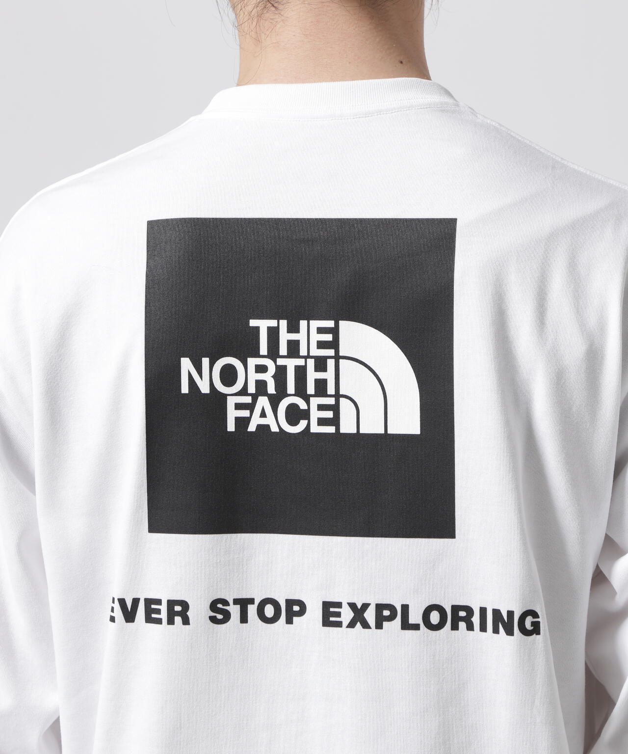 THE NORTH FACE/ザ・ノース・フェイス　L/S Back Square Logo Tee