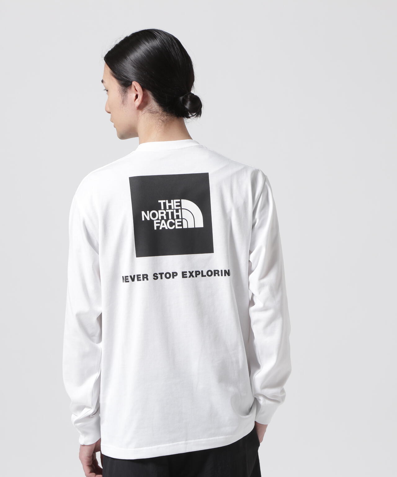 THE NORTH FACE/ザ・ノース・フェイス　L/S Back Square Logo Tee
