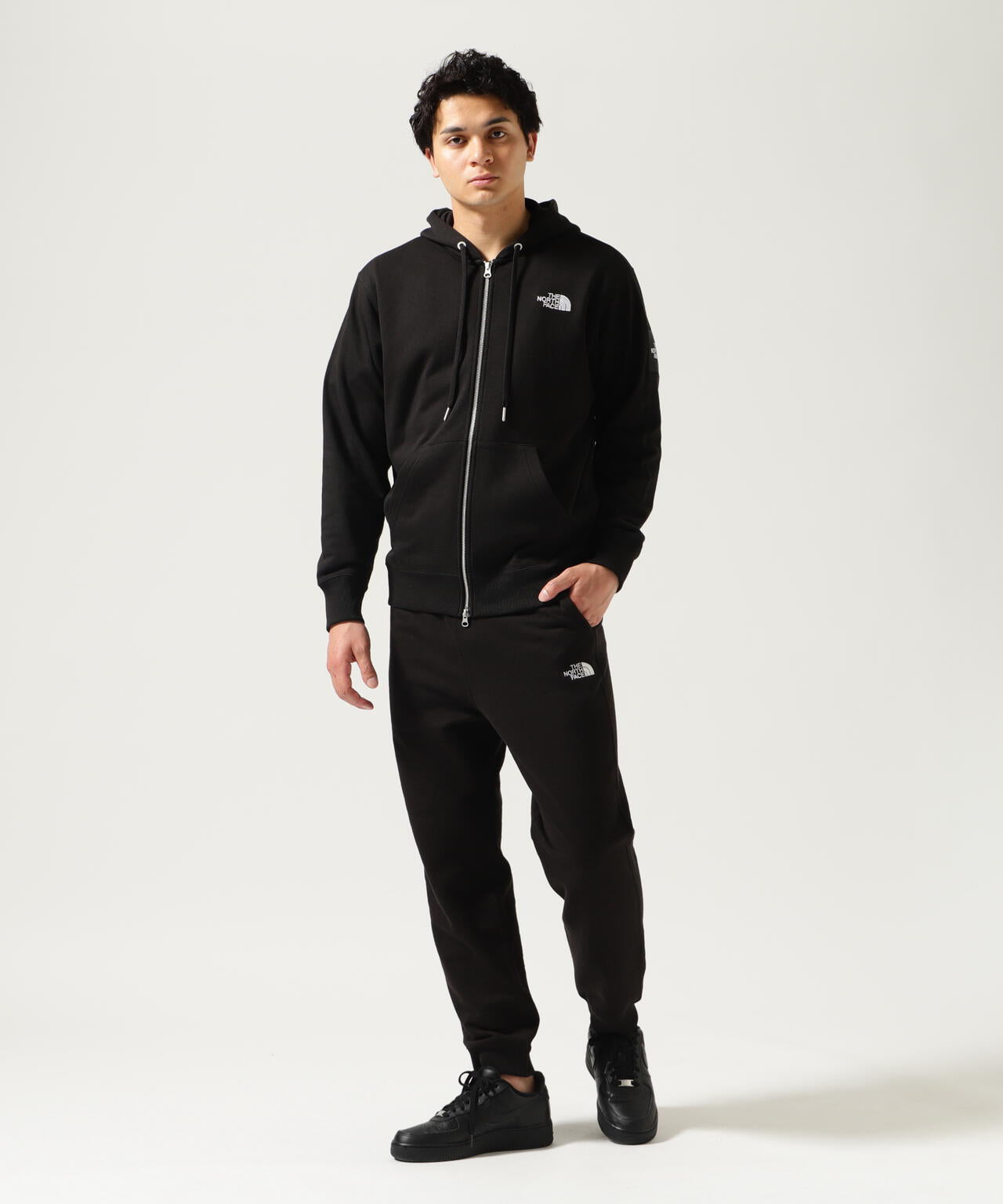 THE NORTH FACE (ザ・ノース・フェイス)スクエアロゴフルジップ NT12335