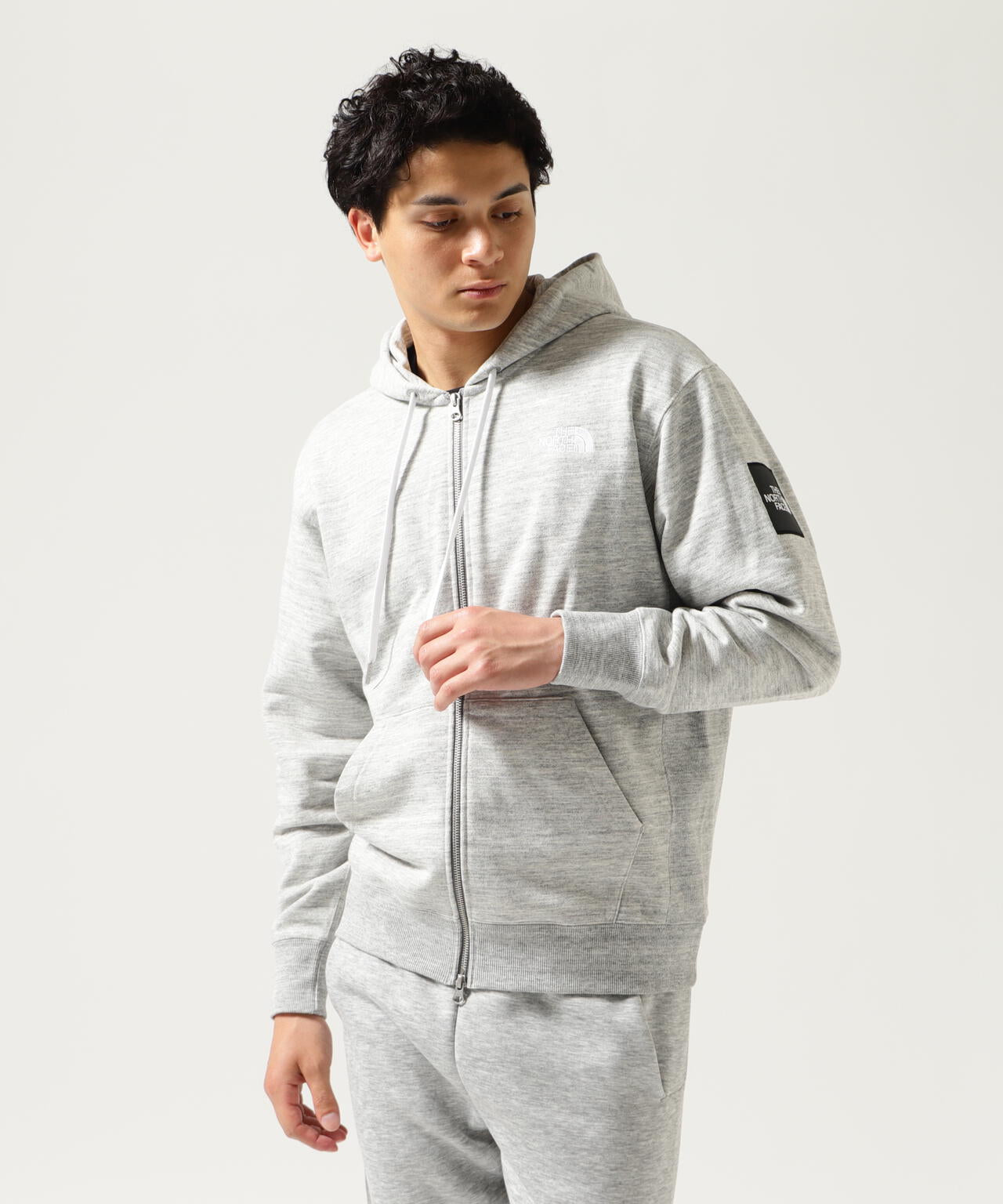 THE NORTH FACE (ザ・ノース・フェイス)スクエアロゴフルジップ NT12335