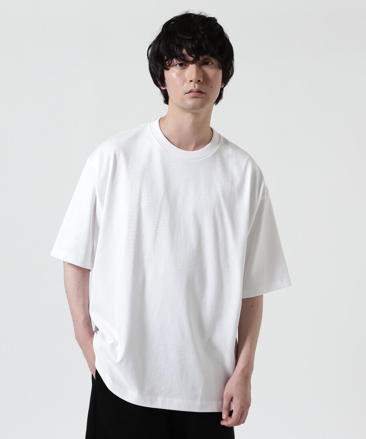 ATON (エイトン)12/- AIR SPININNG | LOOSE FIT T-SHIRT