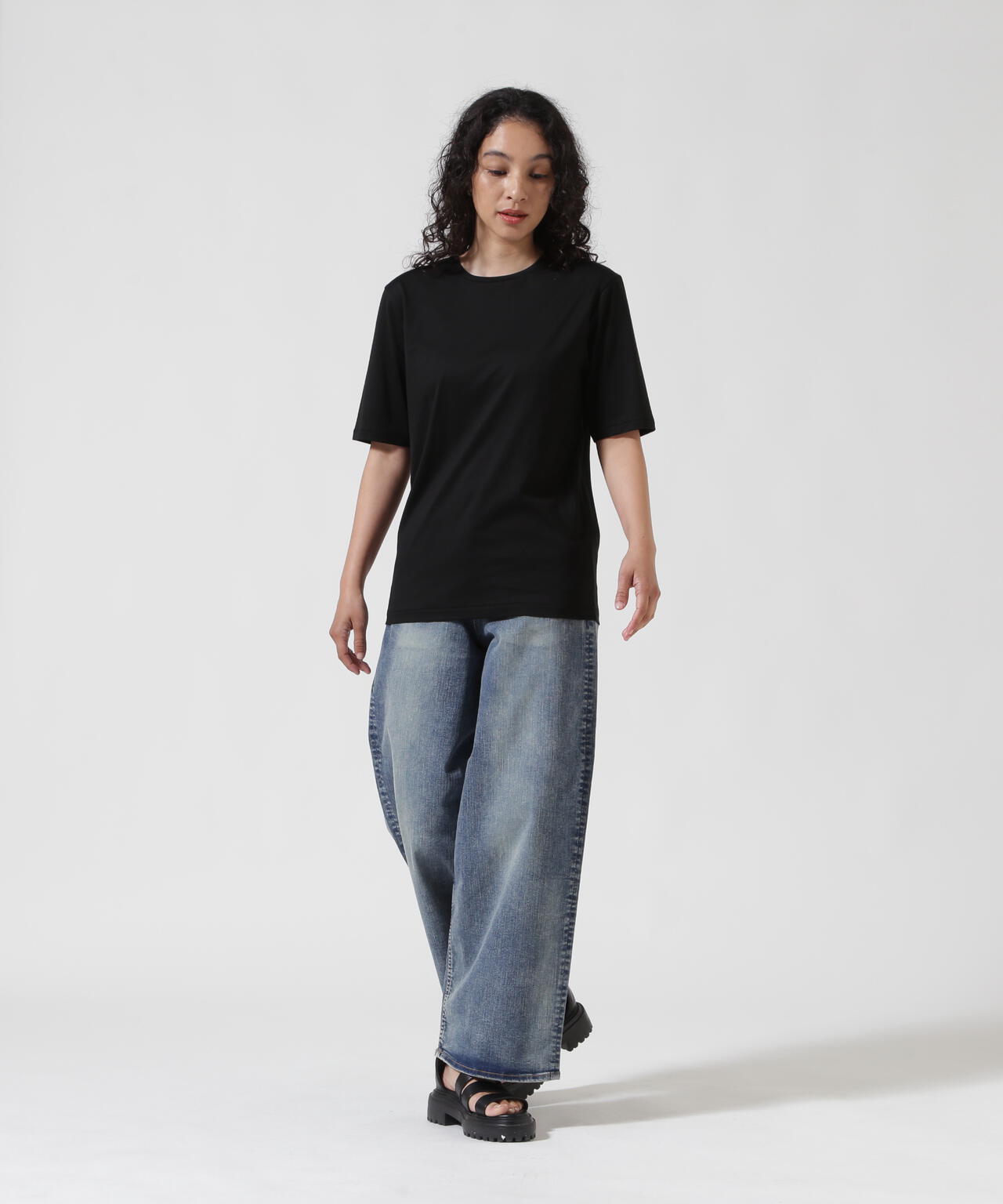 ATON (エイトン) SUVIN 60/2 PERFECT S/S T-SHIRT