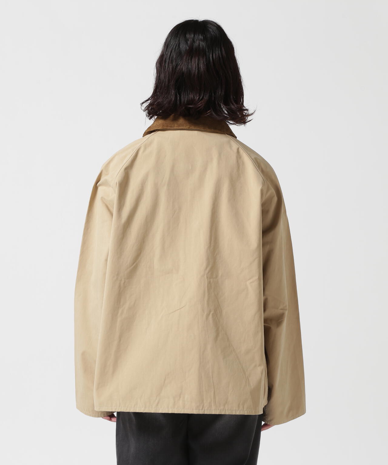 Barbour（バブアー）TRANSPORT / トランスポート/ピーチスキン コットン ショートレングスブルゾン