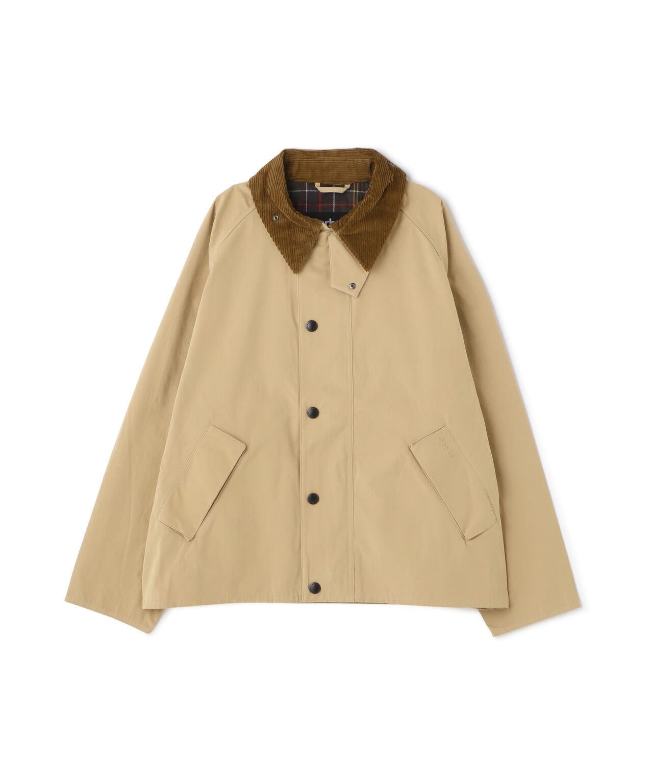 Barbour（バブアー）TRANSPORT / トランスポート/ピーチスキン コットン ショートレングスブルゾン