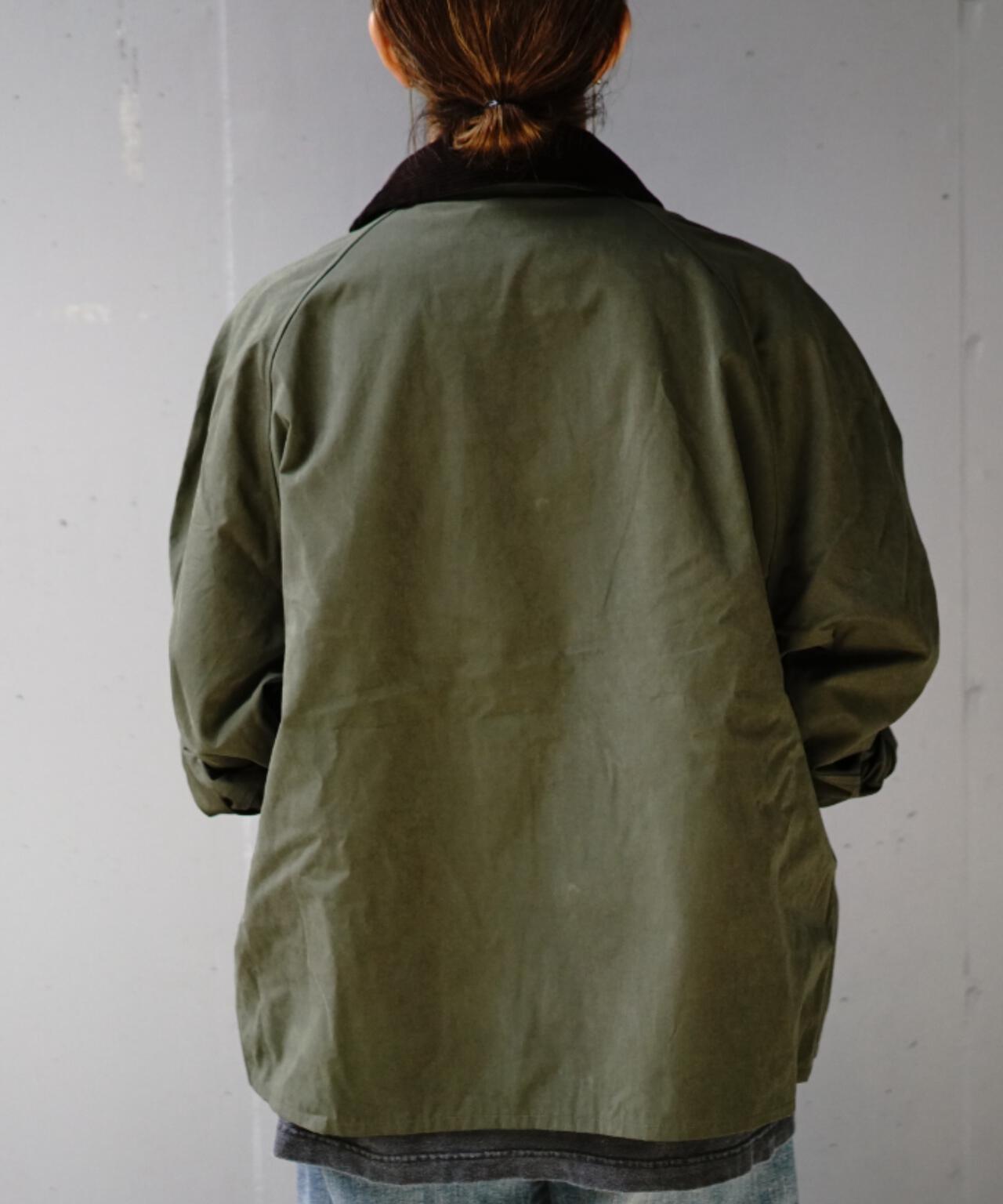 Barbour（バブアー）TRANSPORT / トランスポート/ピーチスキン コットン ショートレングスブルゾン