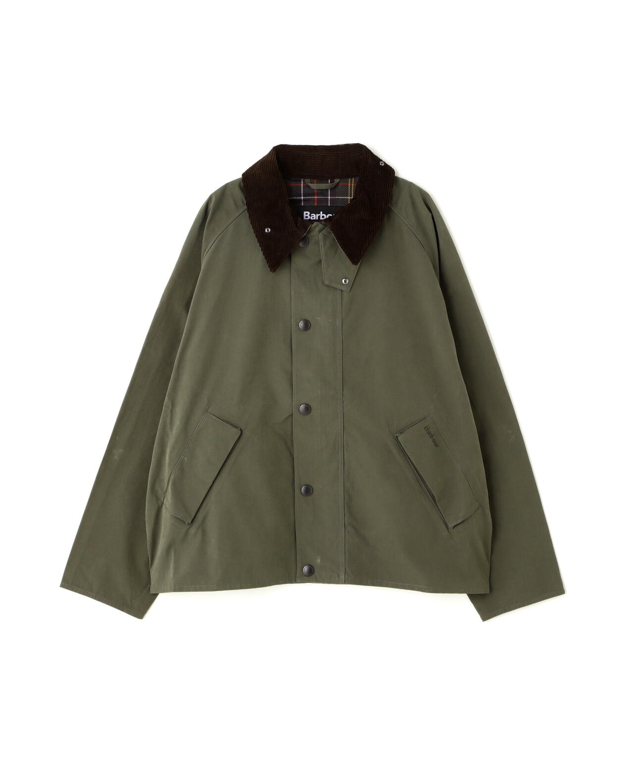 Barbour（バブアー）TRANSPORT / トランスポート/ピーチスキン コットン ショートレングスブルゾン