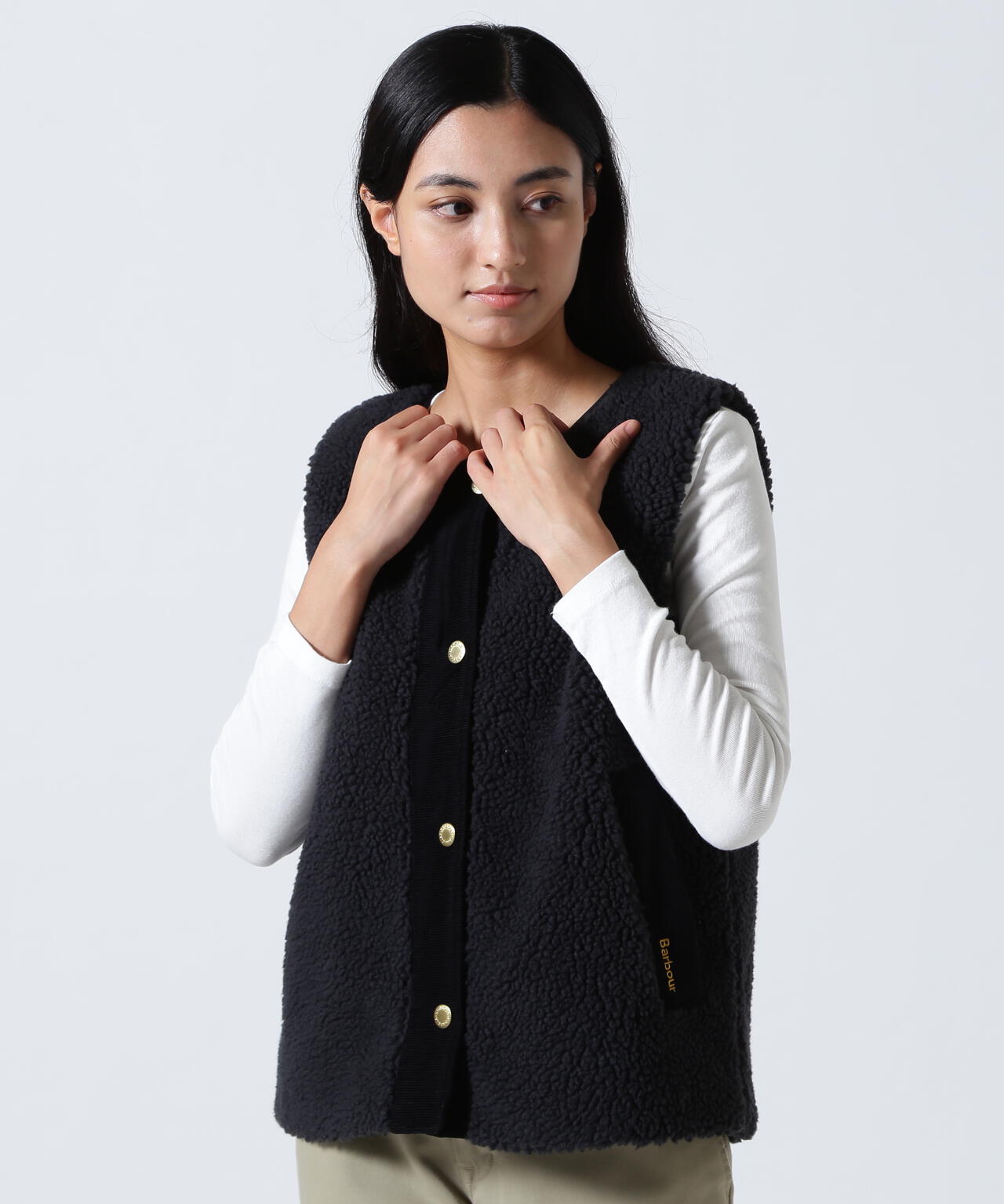 BARBOUR (バブアー) Dulsie ボア ライナー ベスト/252LLI0016