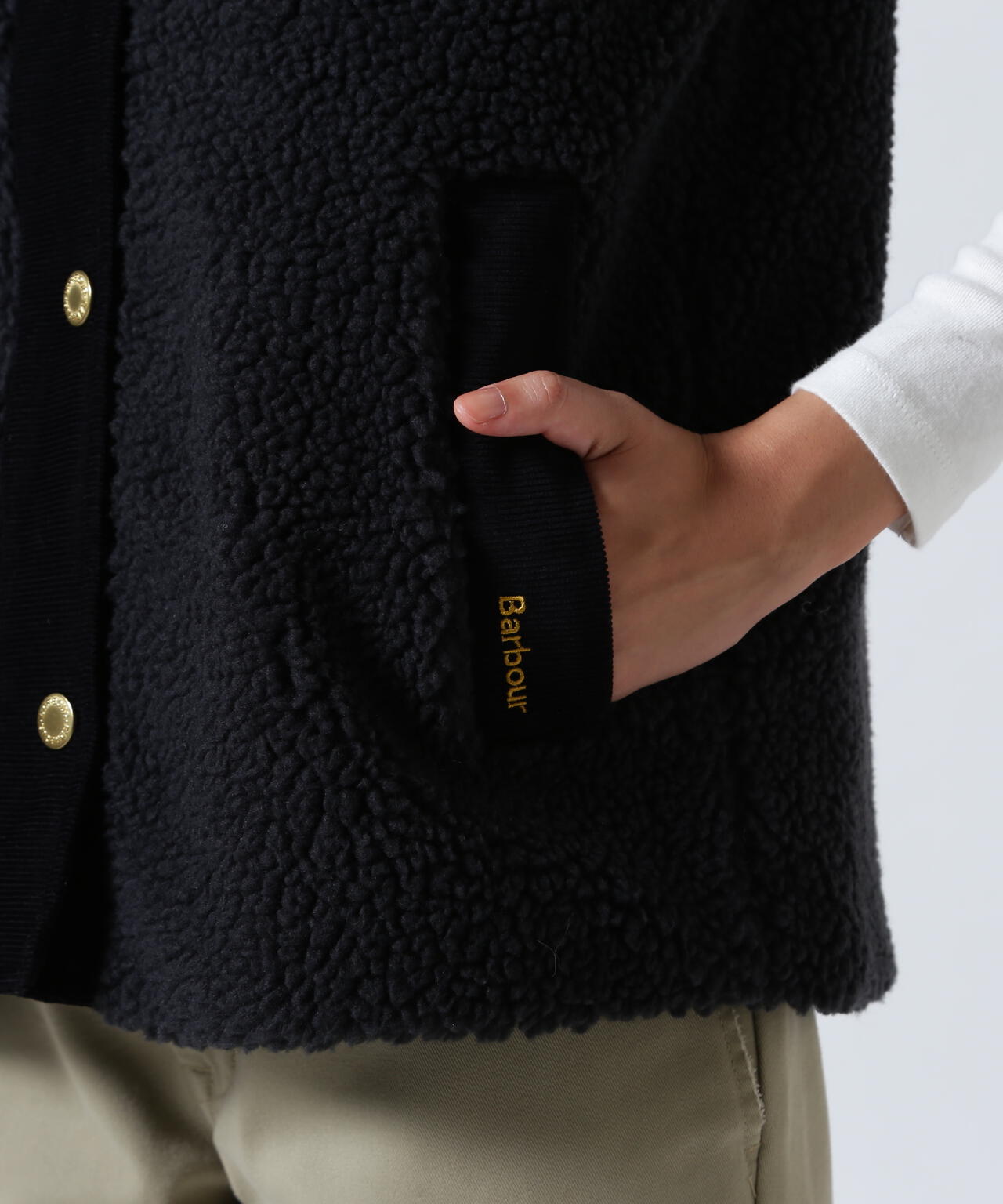 BARBOUR (バブアー) Dulsie ボア ライナー ベスト/252LLI0016