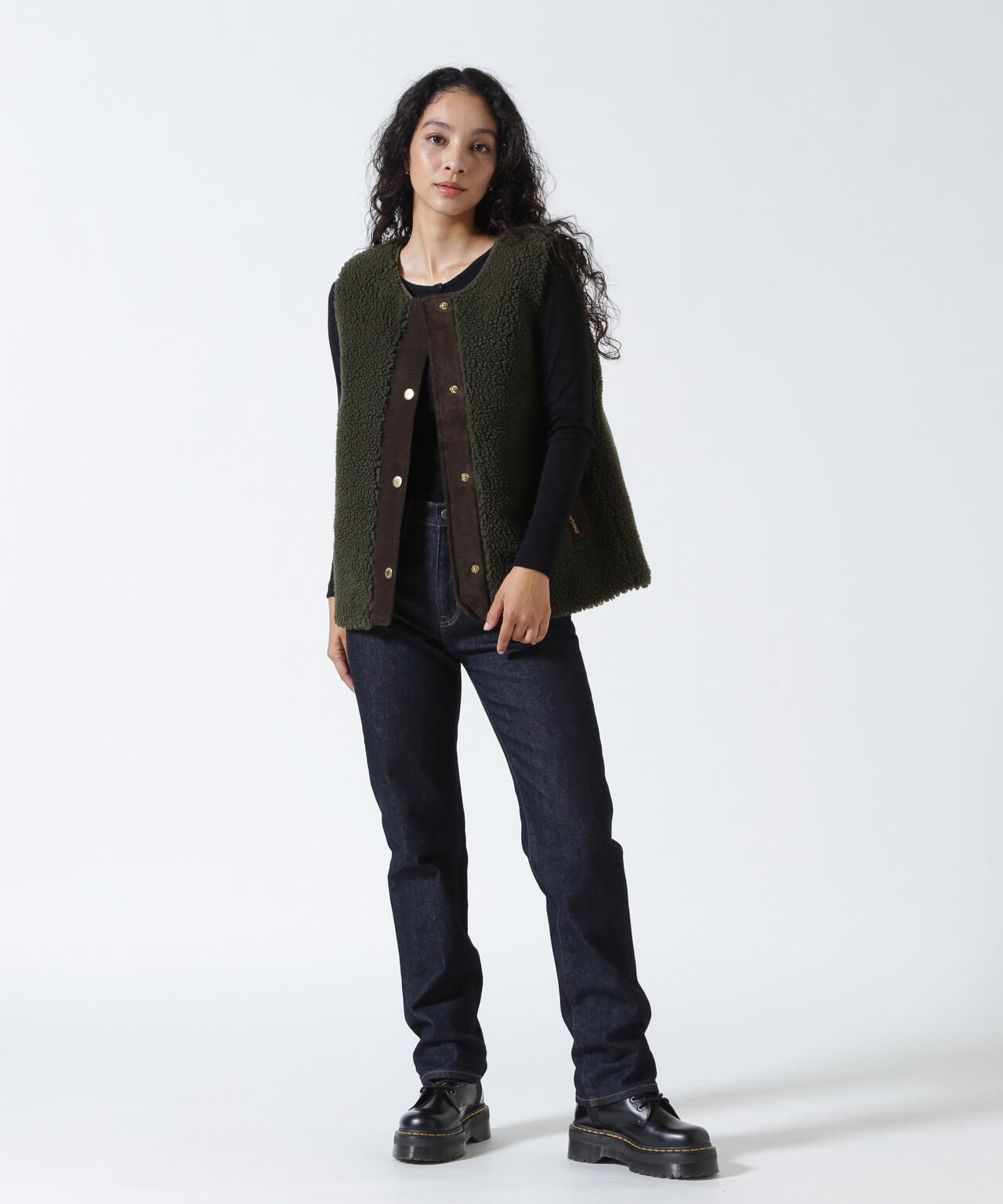 BARBOUR (バブアー) Dulsie ボア ライナー ベスト/252LLI0016