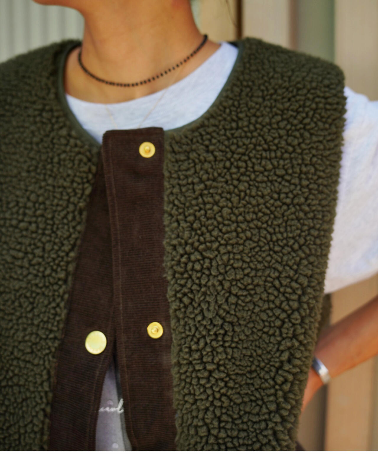 BARBOUR (バブアー) Dulsie ボア ライナー ベスト/252LLI0016